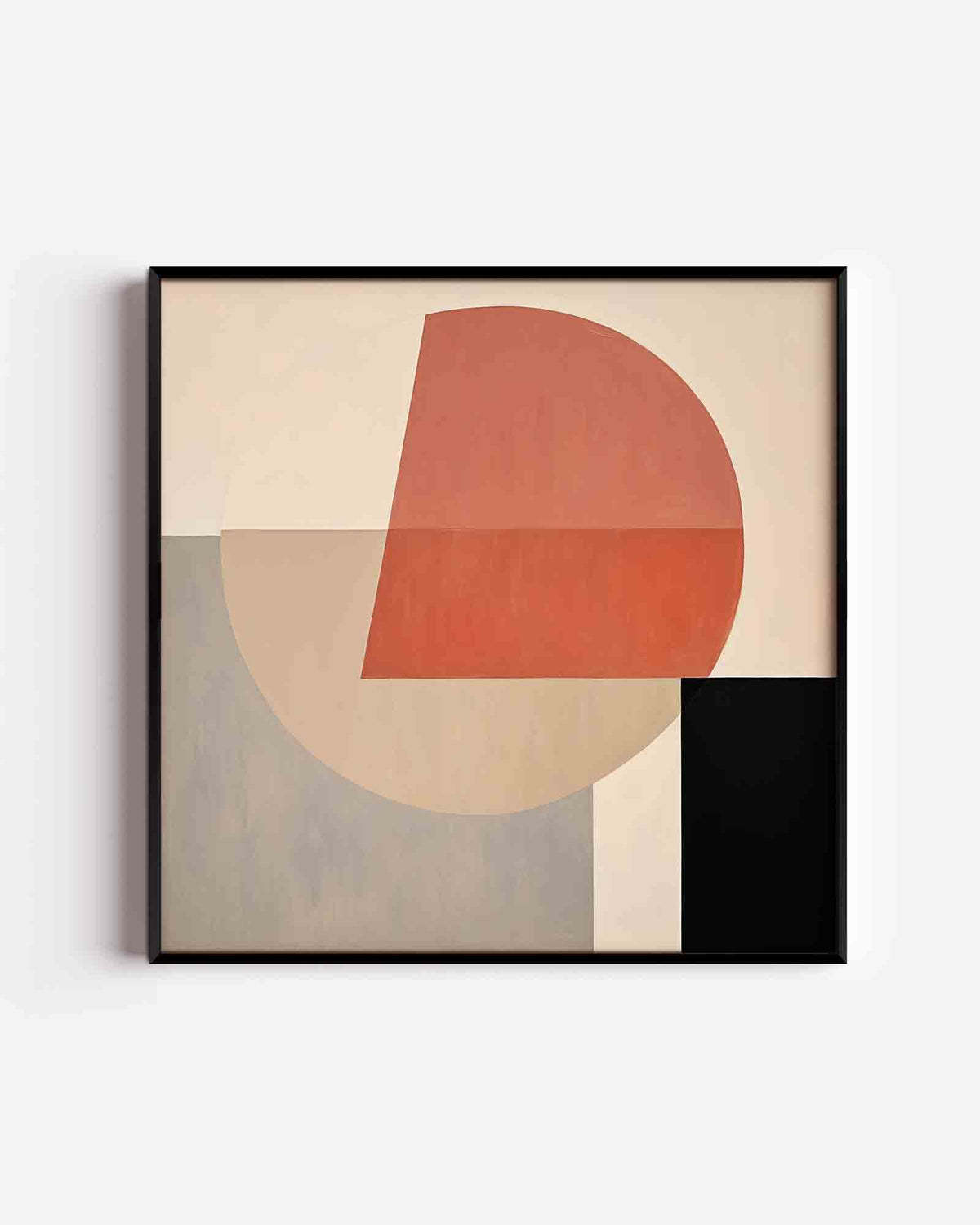 Geometrische vormen – abstracte vierkante poster als wanddecoratie