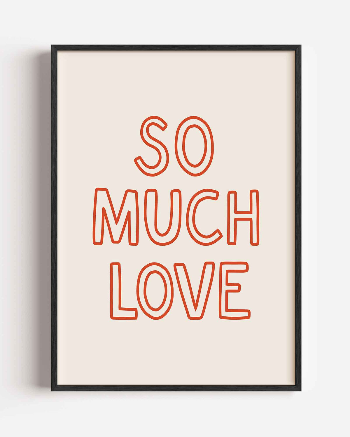 So much love – Aziatische portret poster als wanddecoratie
