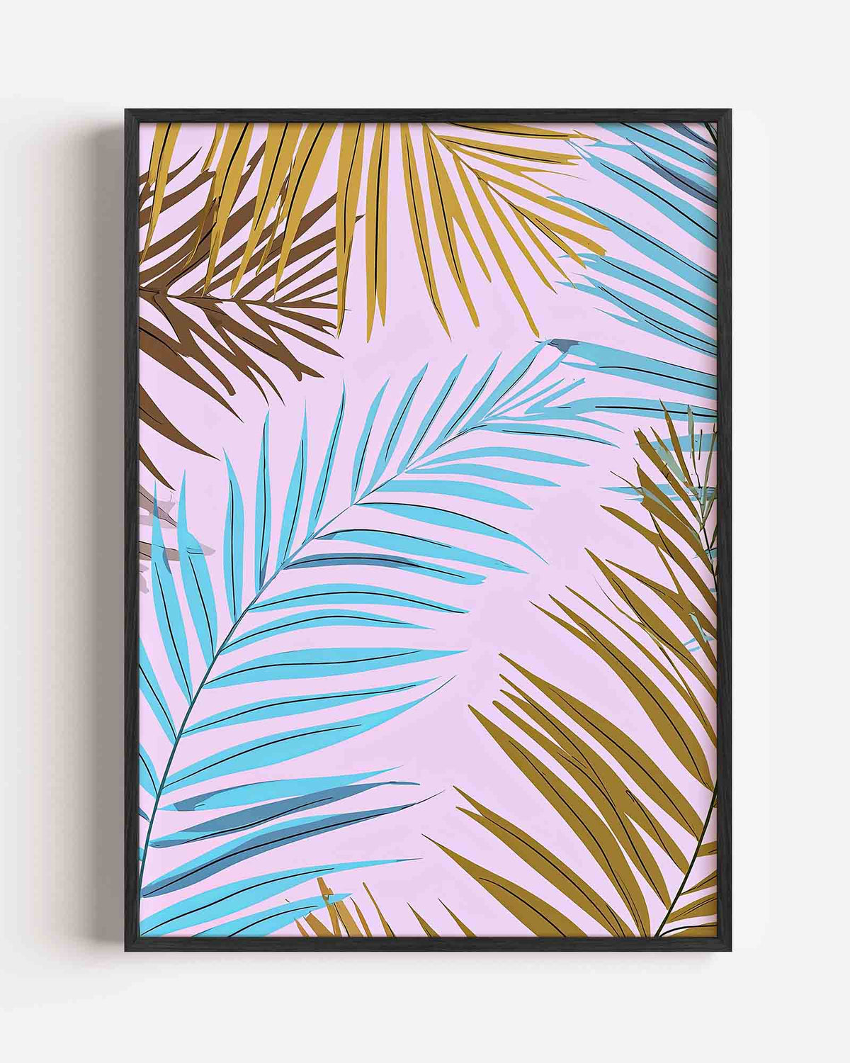 Bladeren en takken – jungle portret poster als wanddecoratie