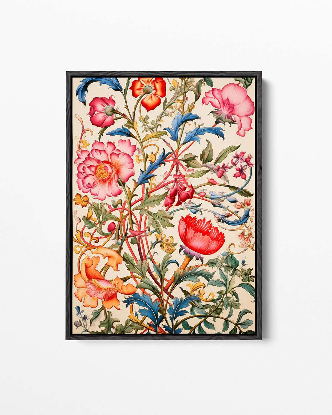 Bloemenpracht – staand wanddecoratie kunstwerk