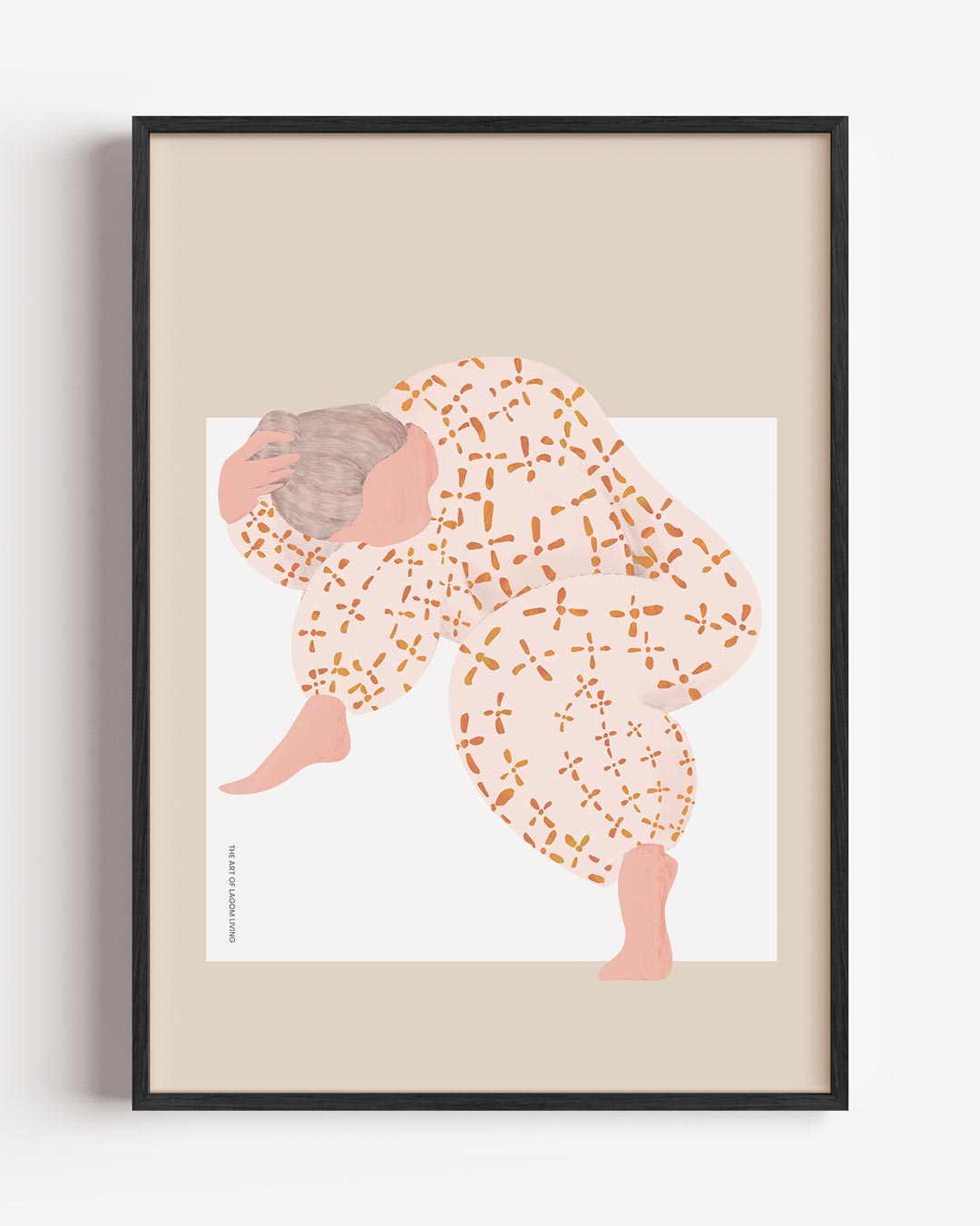 Kleurrijke Moderne Kunstposter – vrouwelijk portret poster als wanddecoratie