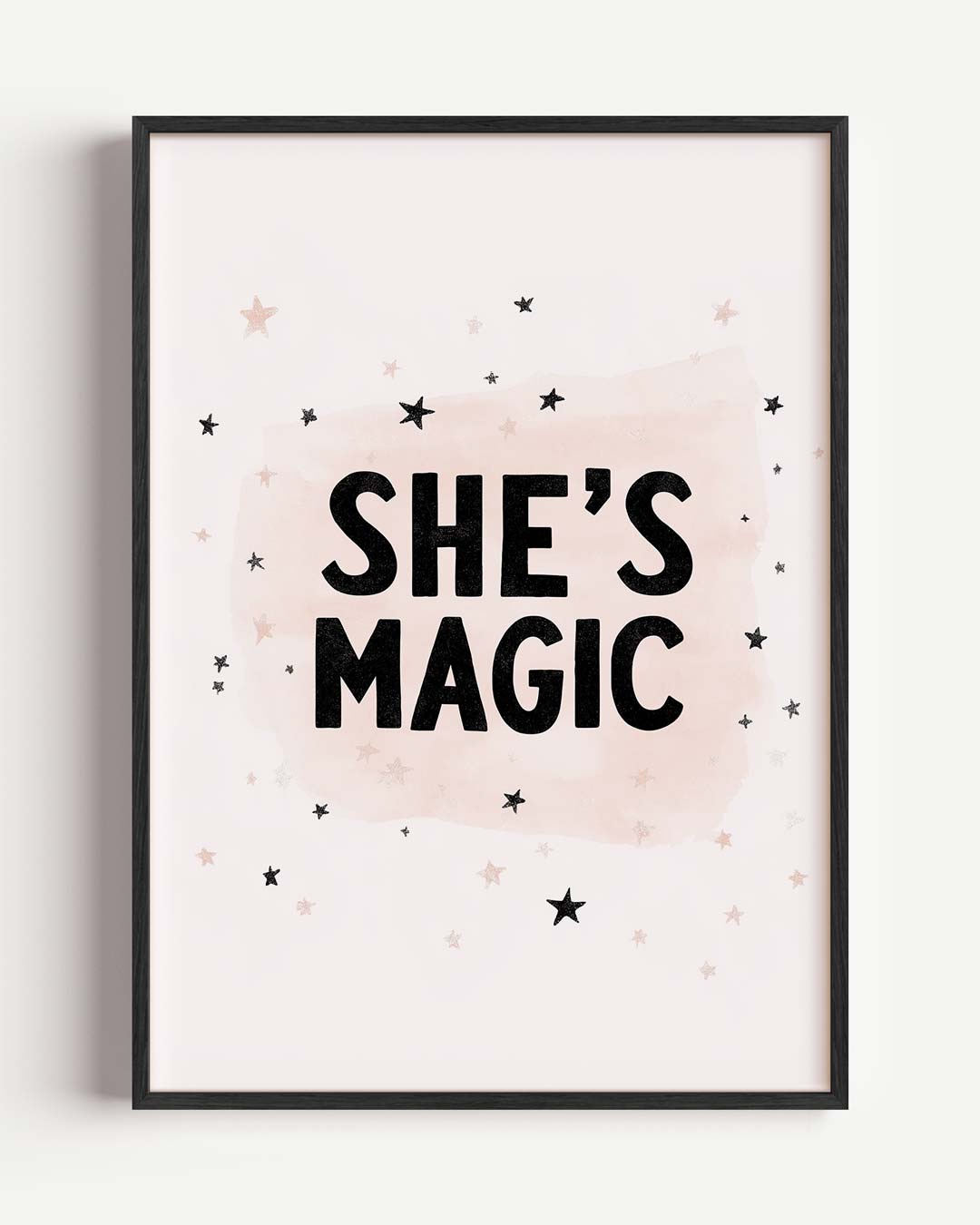 She's Magic – kids portret poster als wanddecoratie