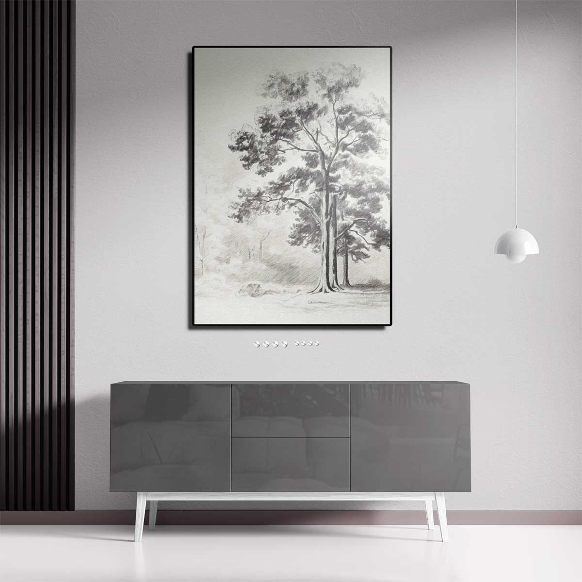 Magische Bosmomenten – dibond kunstwerk als wanddecoratie