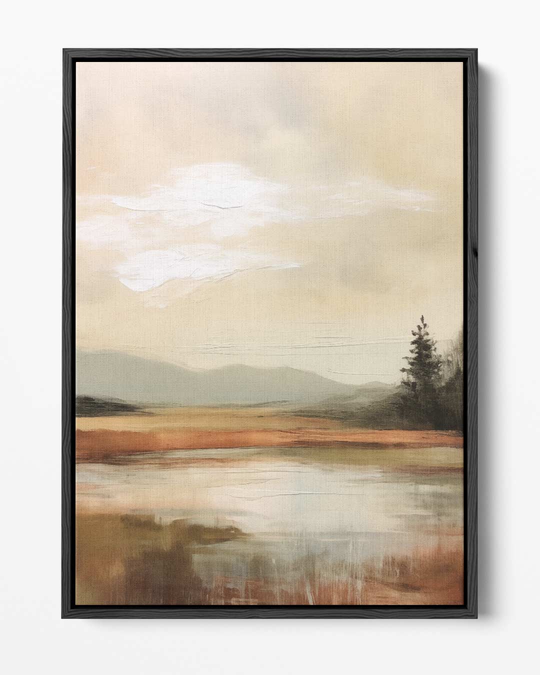 Rustieke Herfstlandschap – portret kunstwerk als wanddecoratie