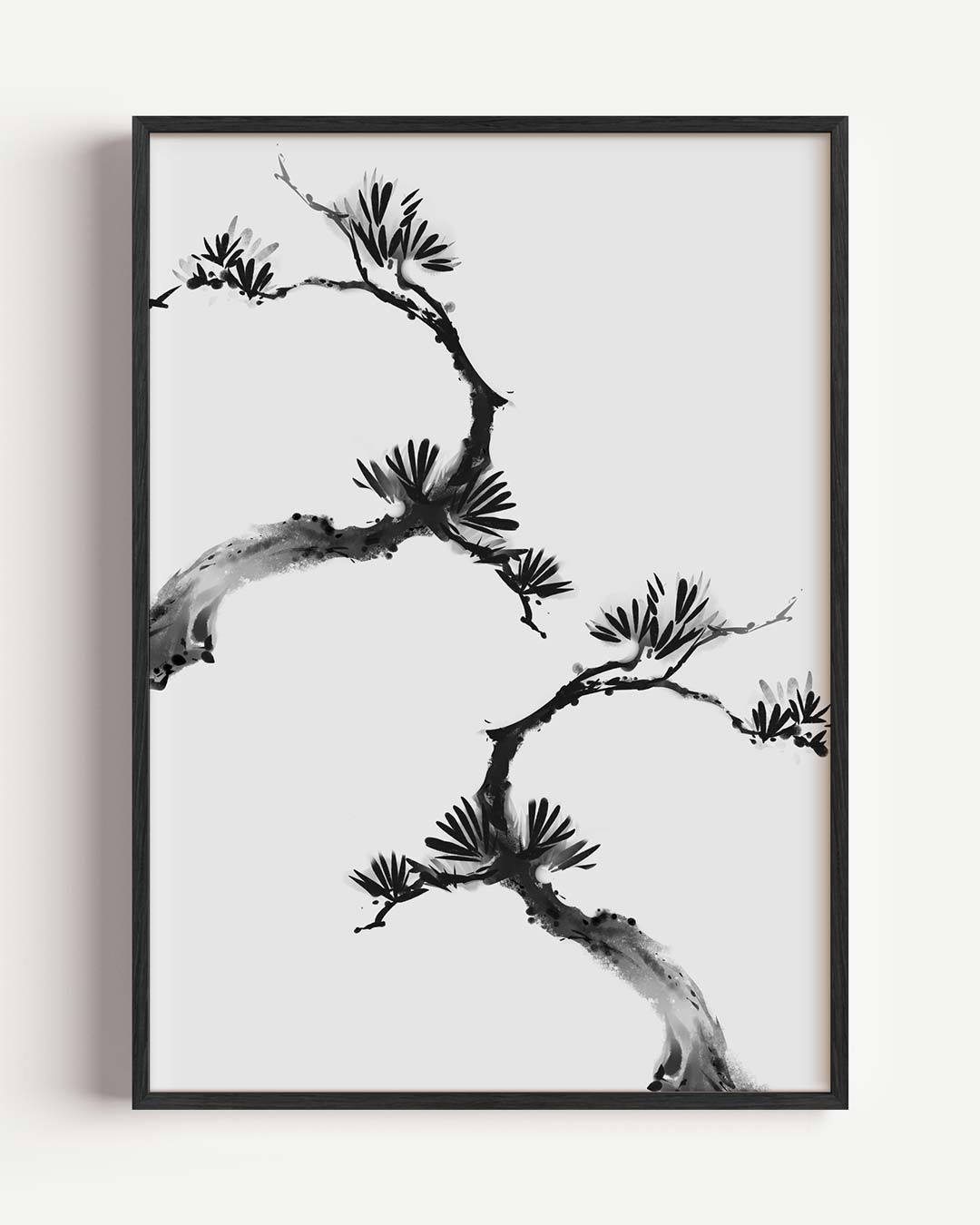 Zen Natuurkunst – zomer portret poster als wanddecoratie