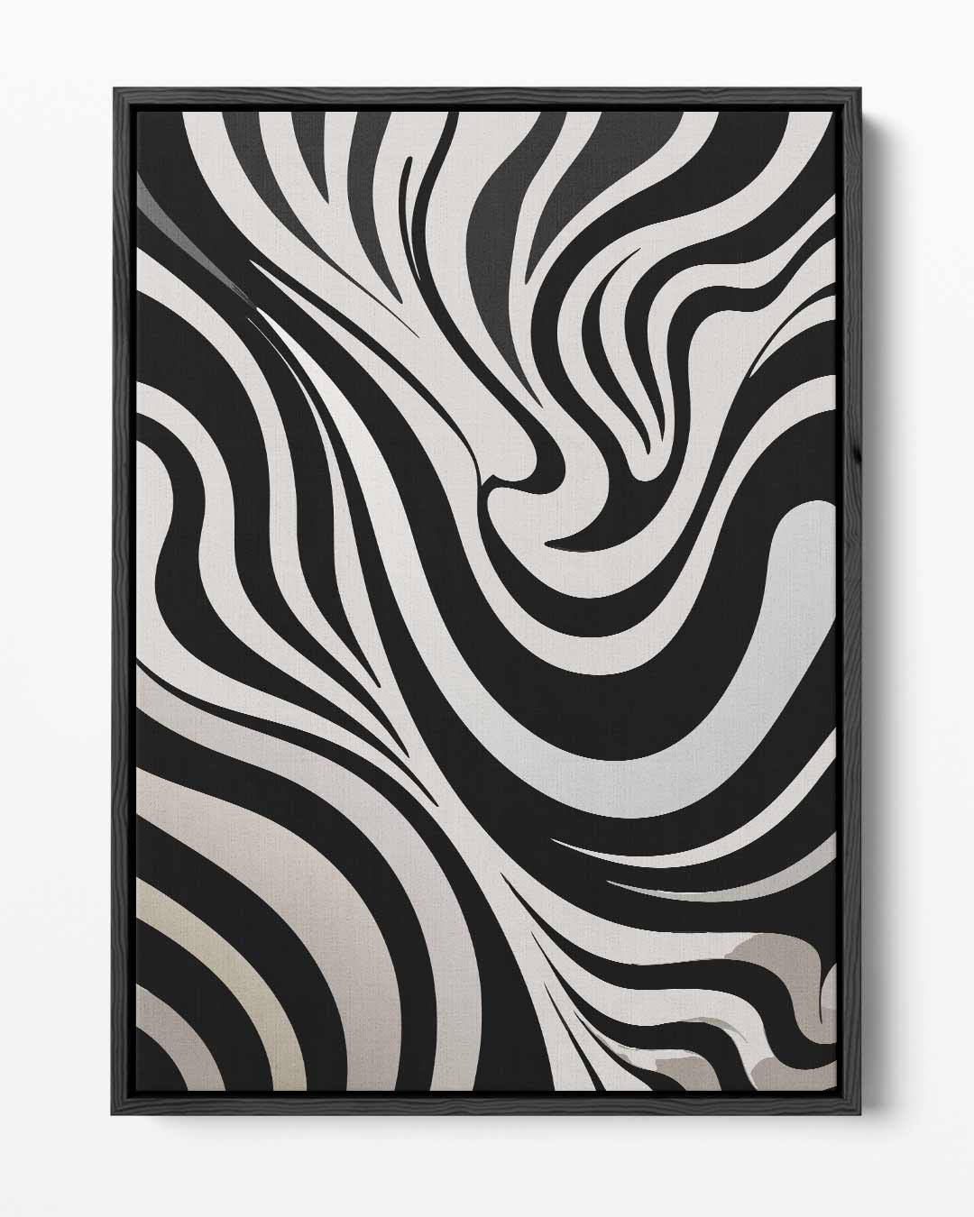 Golf van Contrast – portret kunstwerk als wanddecoratie
