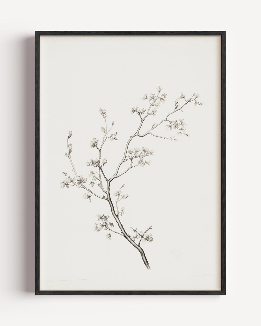Tak met Kleine Bloemen – vintage portret poster als wanddecoratie