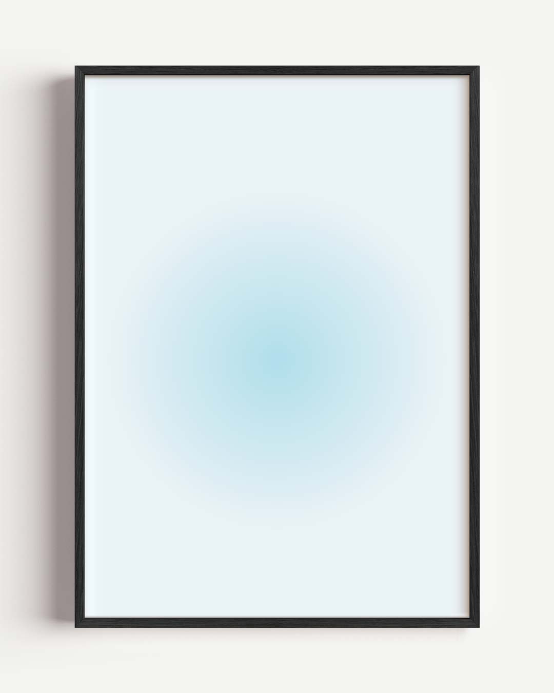 Dreamy Blue Vibes – mindful portret poster als wanddecoratie