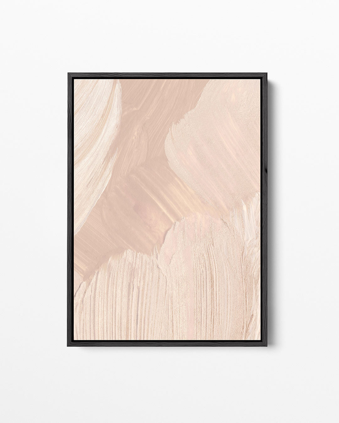 Zachte penseelstreken – staand wanddecoratie kunstwerk