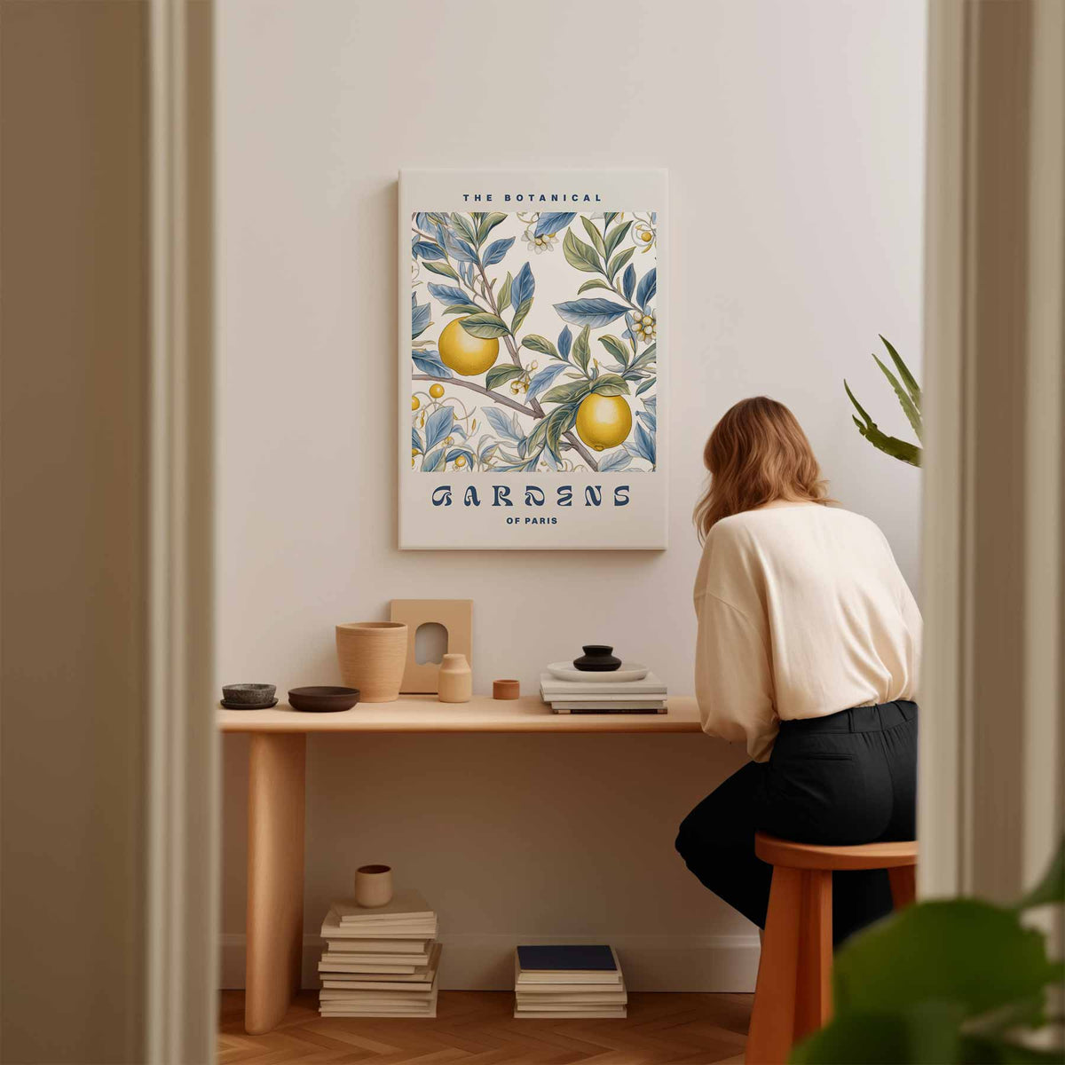 Botanische Tuinen van Parijs – plexiglas kunstwerk als wanddecoratie