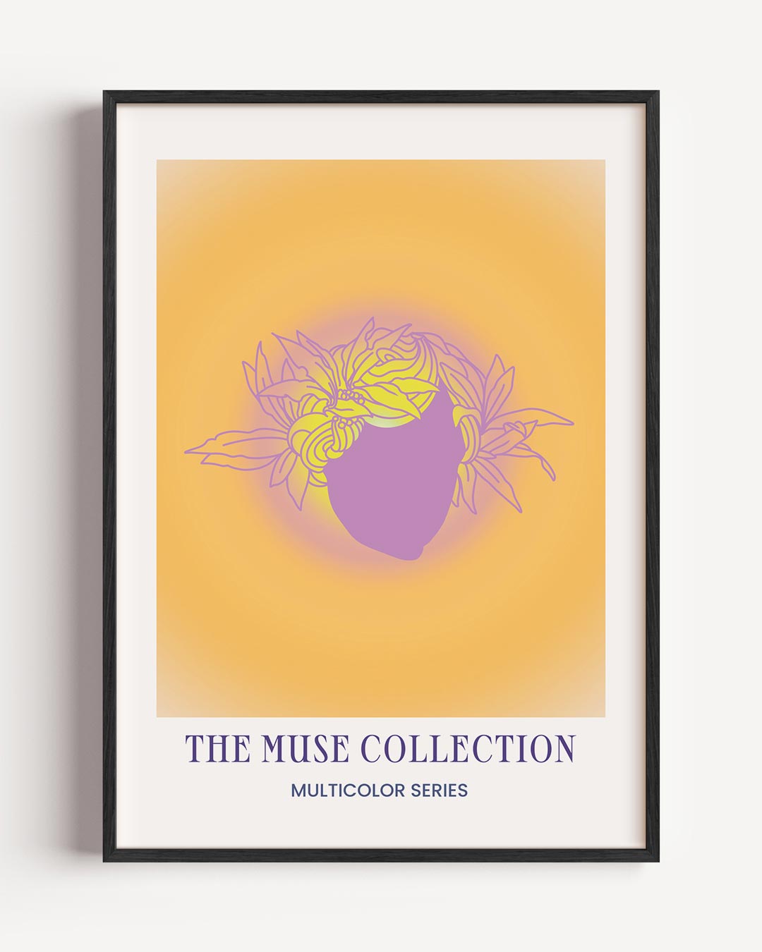 Vrouwelijke Inspiratie – mindfulness portret poster als wanddecoratie