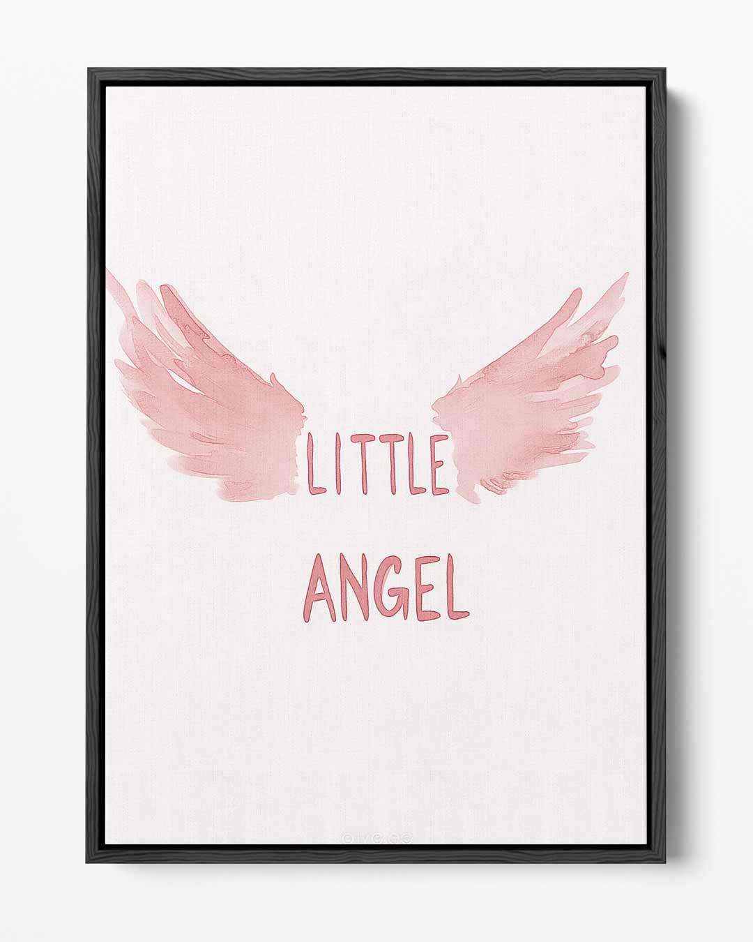 Little Angel Wanddecoratie – portret kunstwerk als wanddecoratie