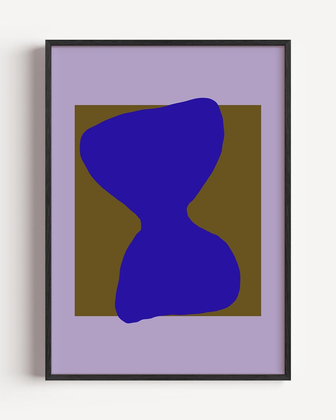 Abstracte Harmonie – kleurrijke abstracte portret poster als wanddecoratie