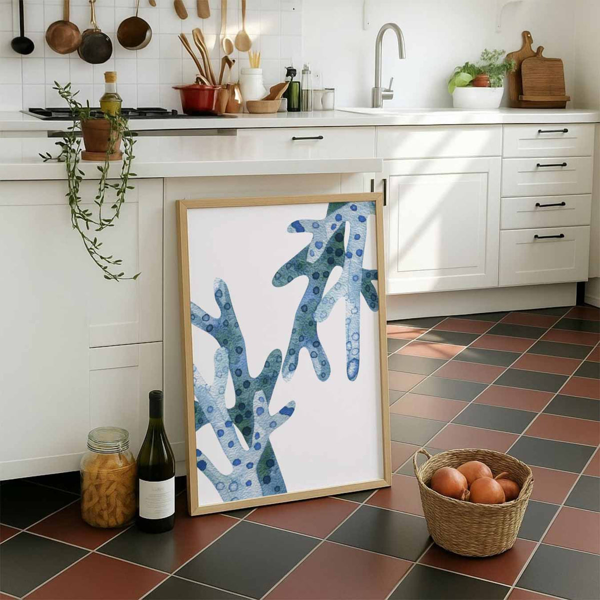 Blauwe Koraal – dieren portret poster, afbeelding 7