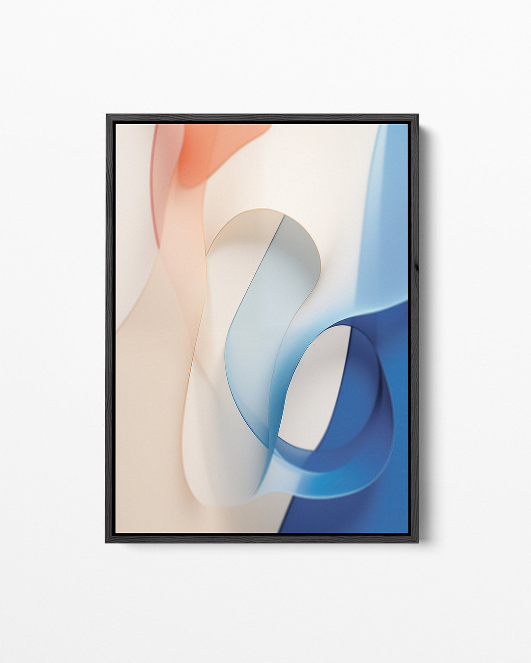 Vloeiende kleurencompositie – Editie 7 – staand wanddecoratie kunstwerk