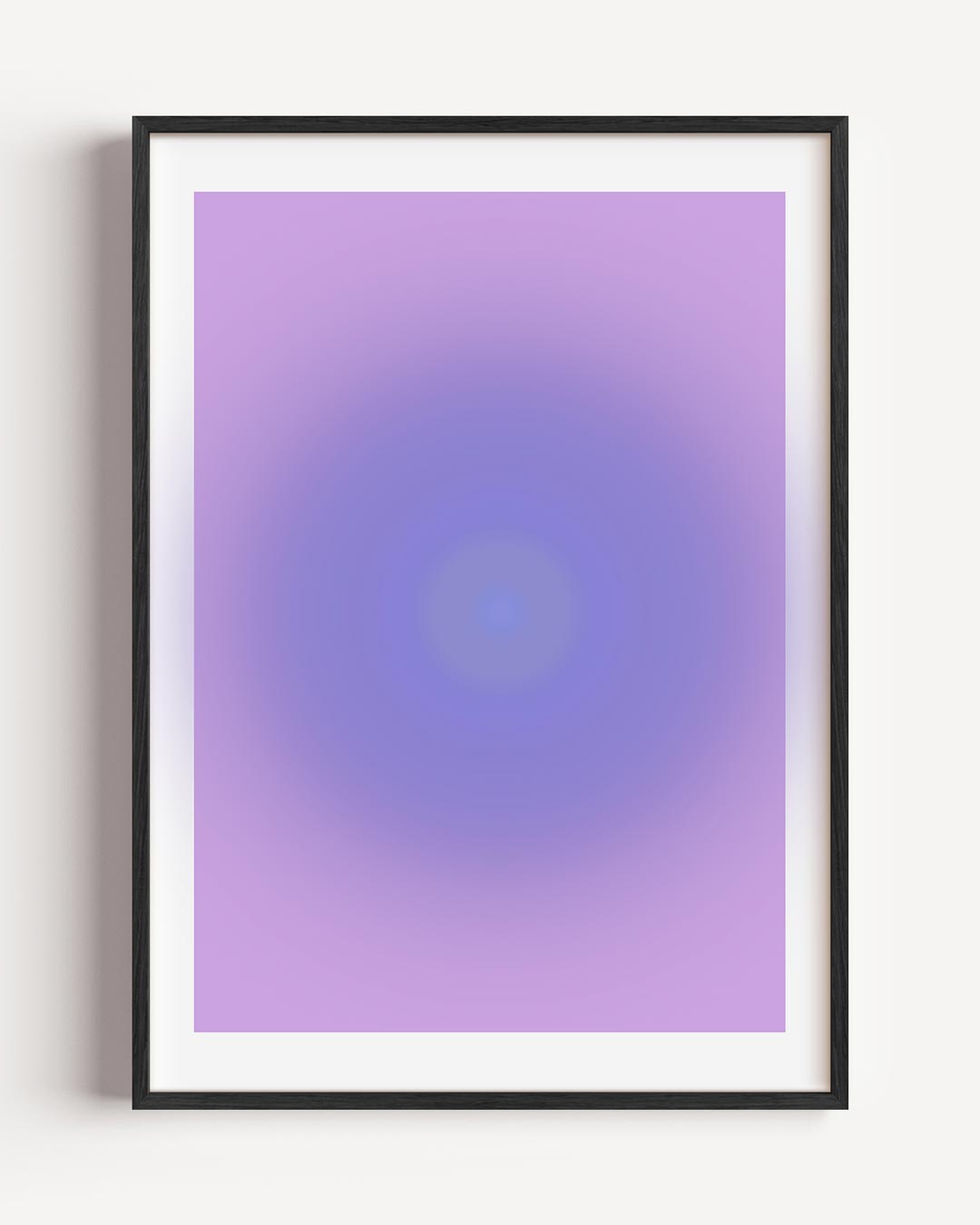 Mystieke Paarse Vortex – moderne portret poster als wanddecoratie