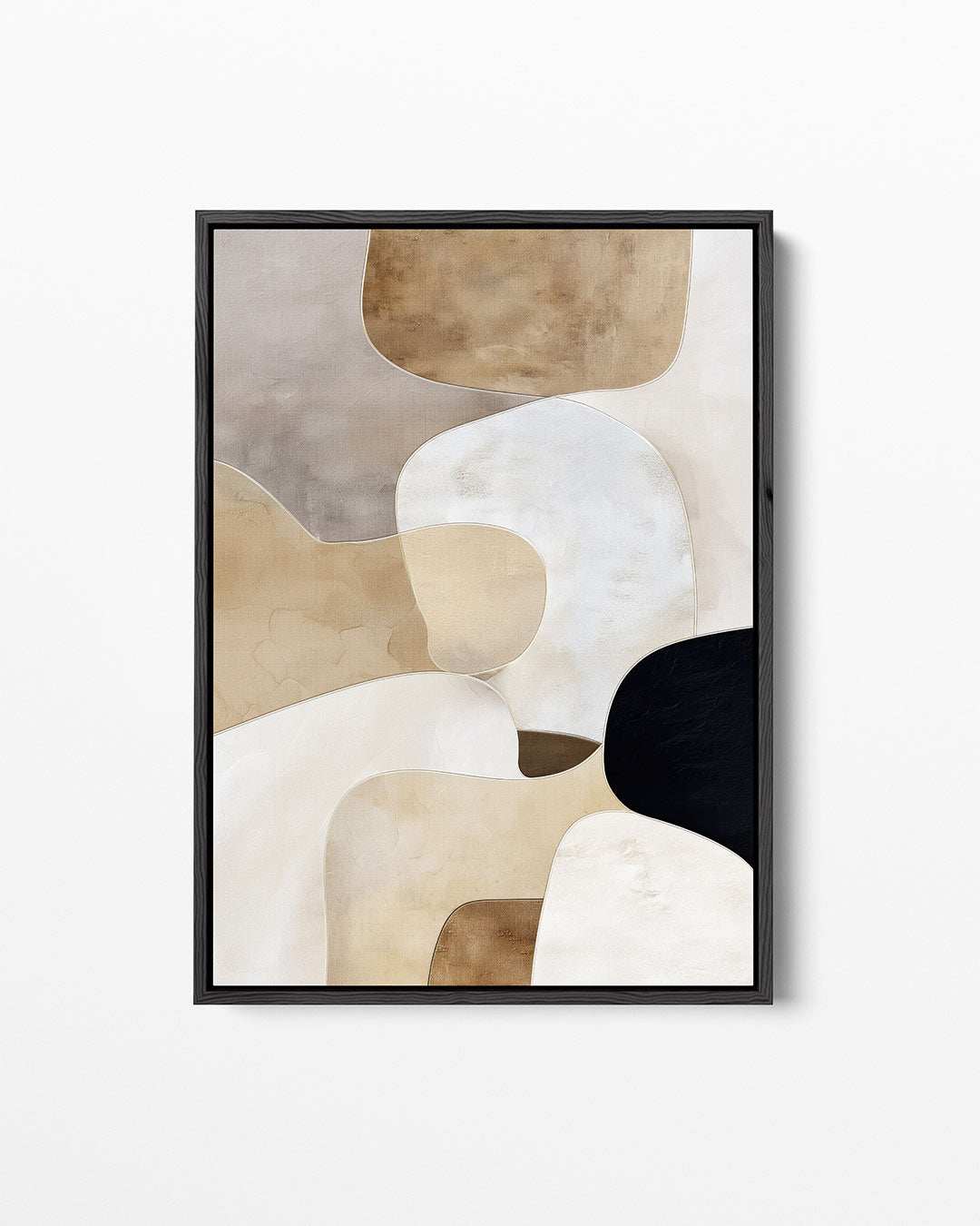 Organische vormen compositie – staand wanddecoratie kunstwerk