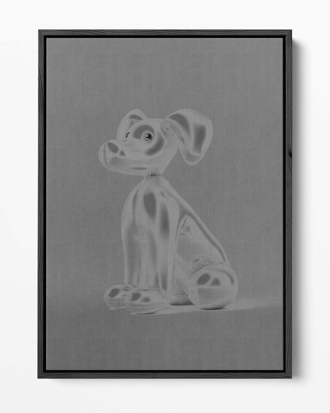 Opblaasbare Hond Sculptuur – portret kunstwerk als wanddecoratie