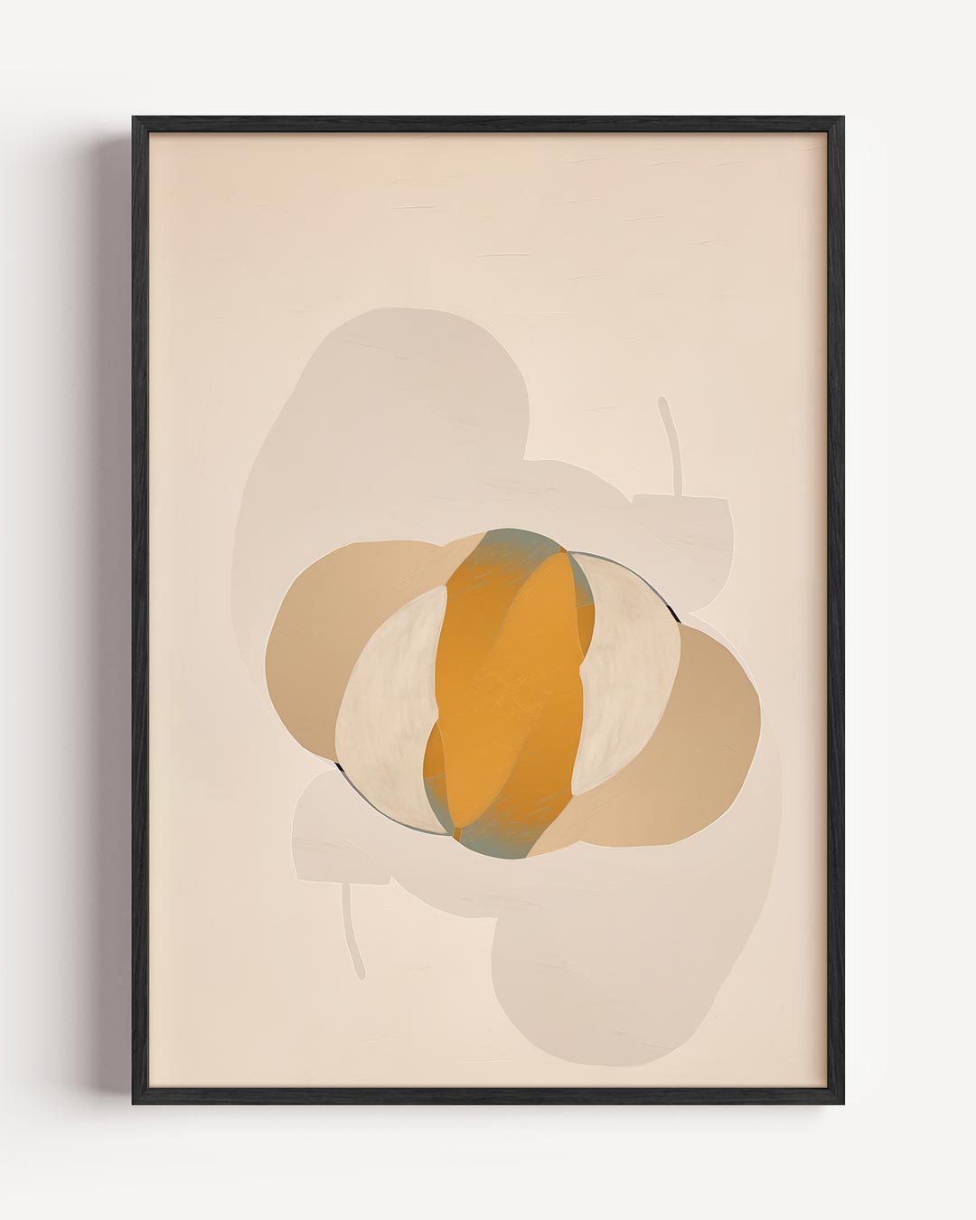 Modern Abstracte Elegantie – botanische portret poster als wanddecoratie