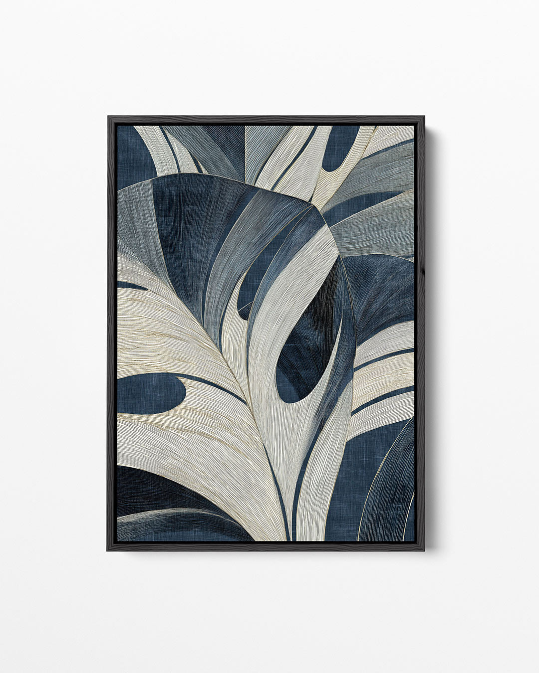 Organische lijnen – staand wanddecoratie kunstwerk