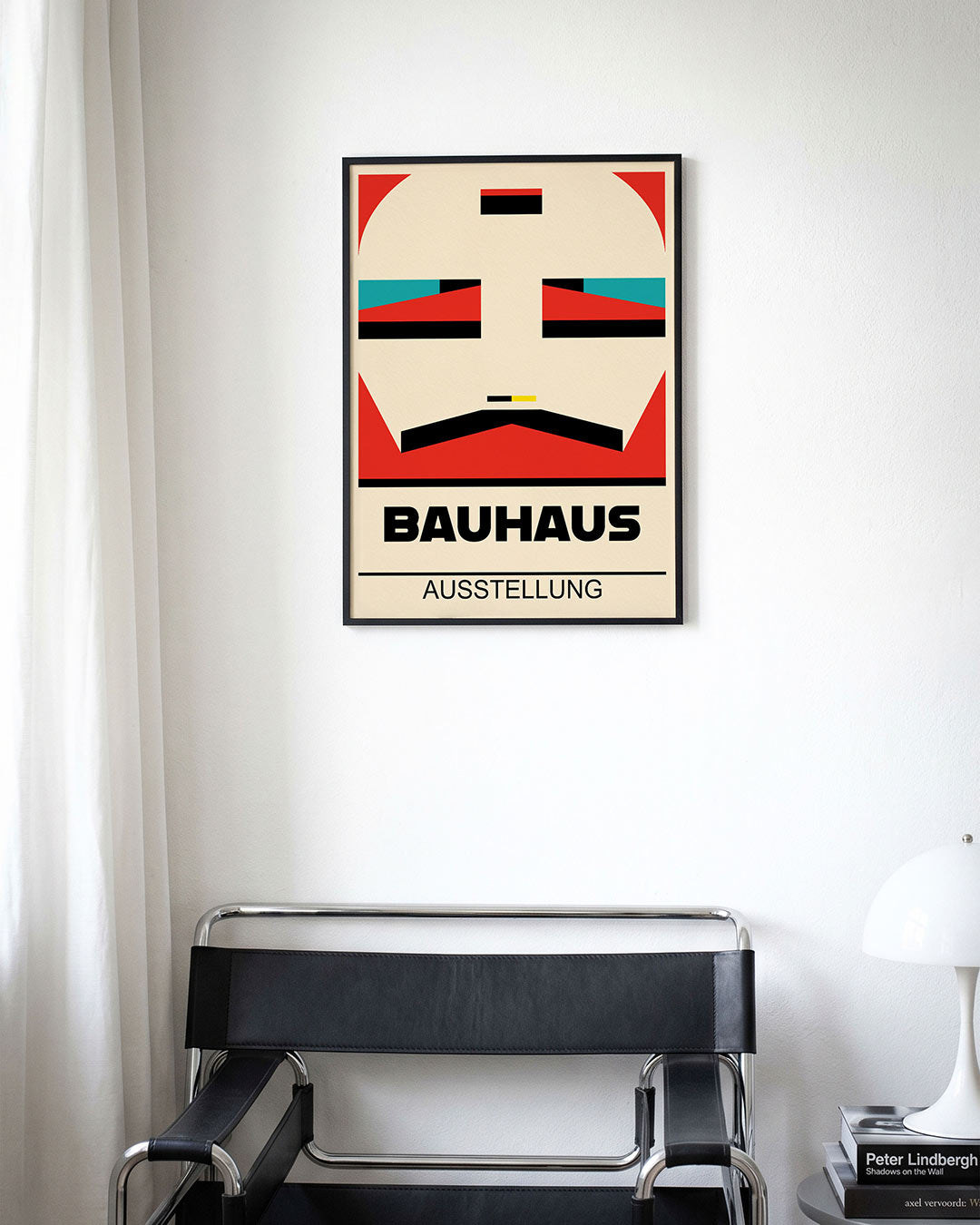 Vormen en vlakken – moderne Bauhaus wandkunst als poster