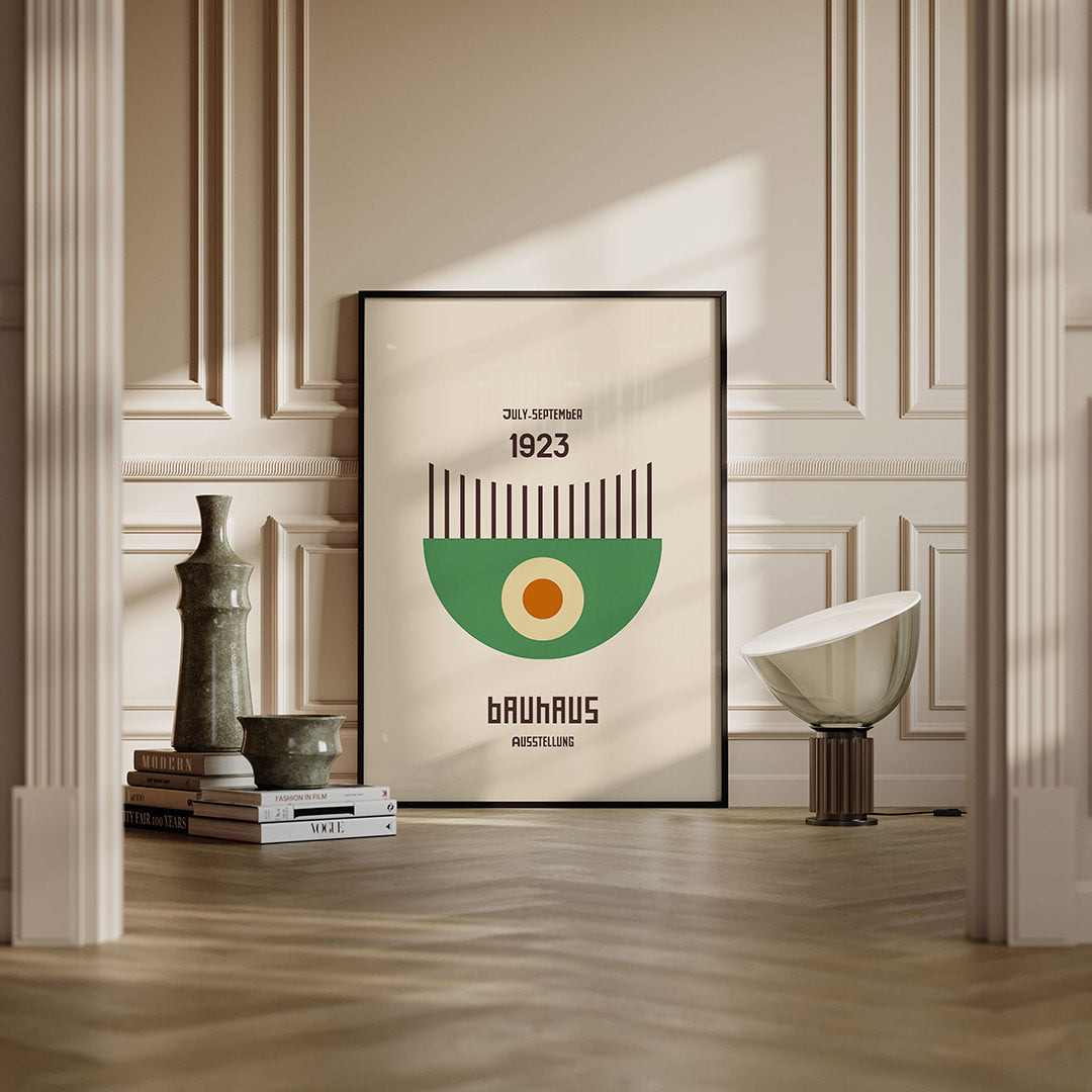Vorm en balans – moderne Bauhaus wandkunst als poster