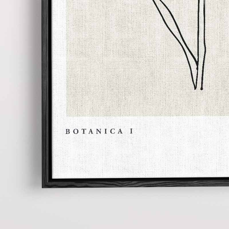 Minimalistische Tulpenkunst – plexiglas kunstwerk als wanddecoratie