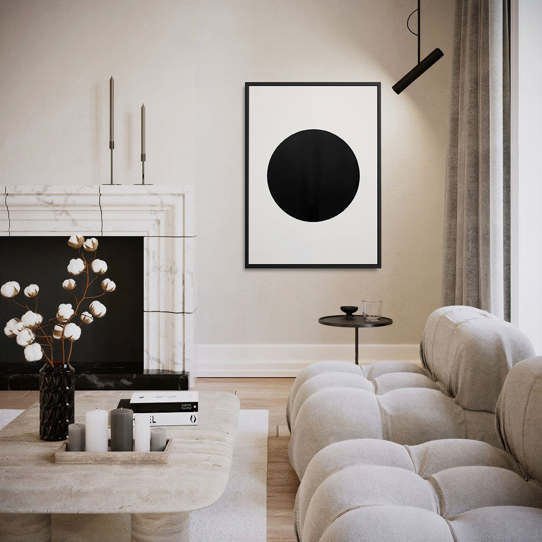 Cirkel – moderne staande wandkunst