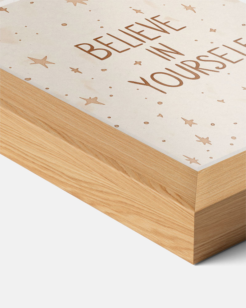 Inspirerende Sterren – kids poster als vrolijke staande wanddecoratie