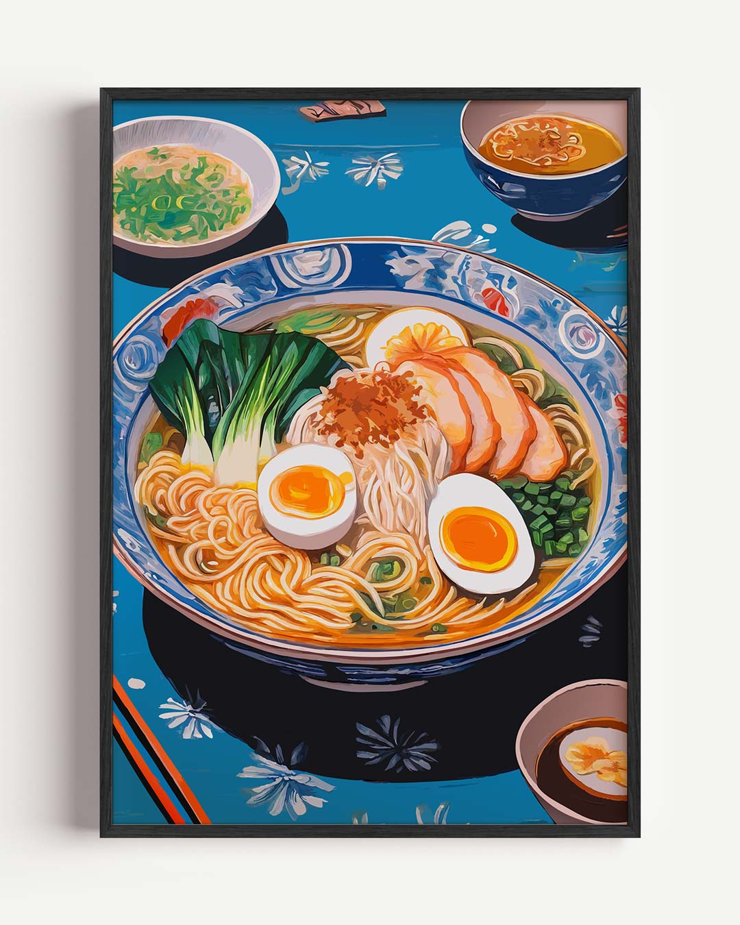 Ramen Delight – keuken portret poster als wanddecoratie
