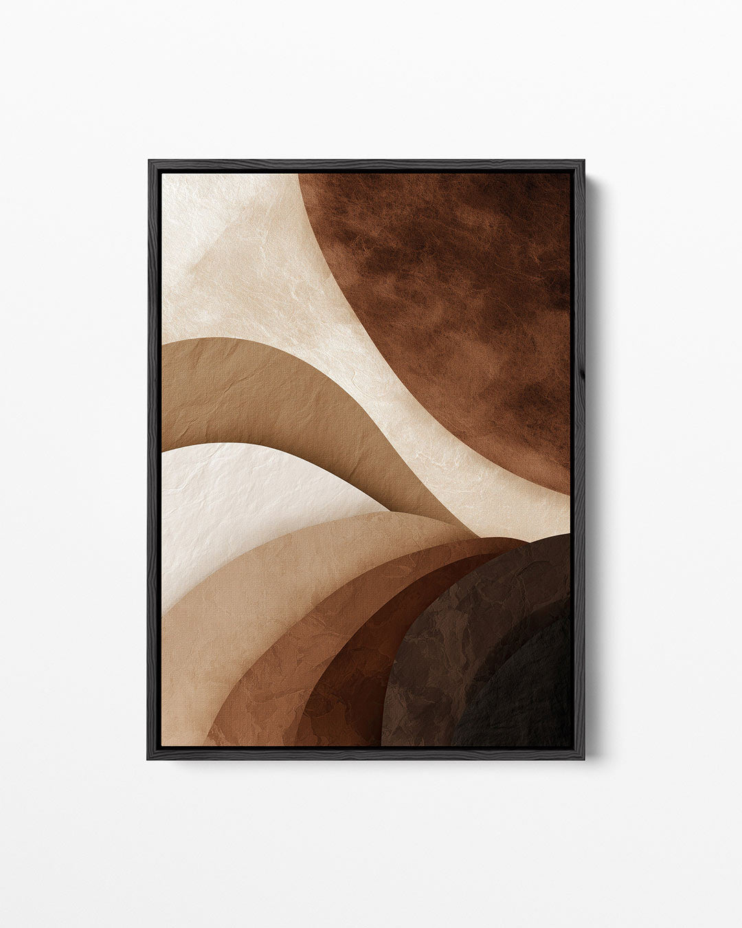 Organische aardetinten – staand wanddecoratie kunstwerk