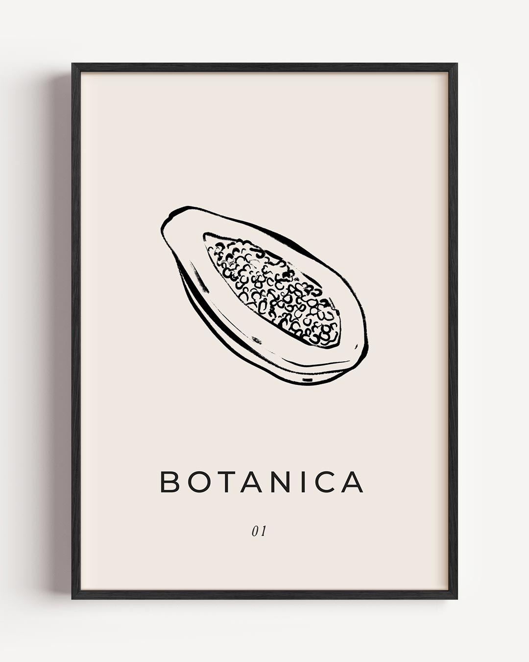 Stijlvolle Botanische Fruitprint – keuken portret poster als wanddecoratie