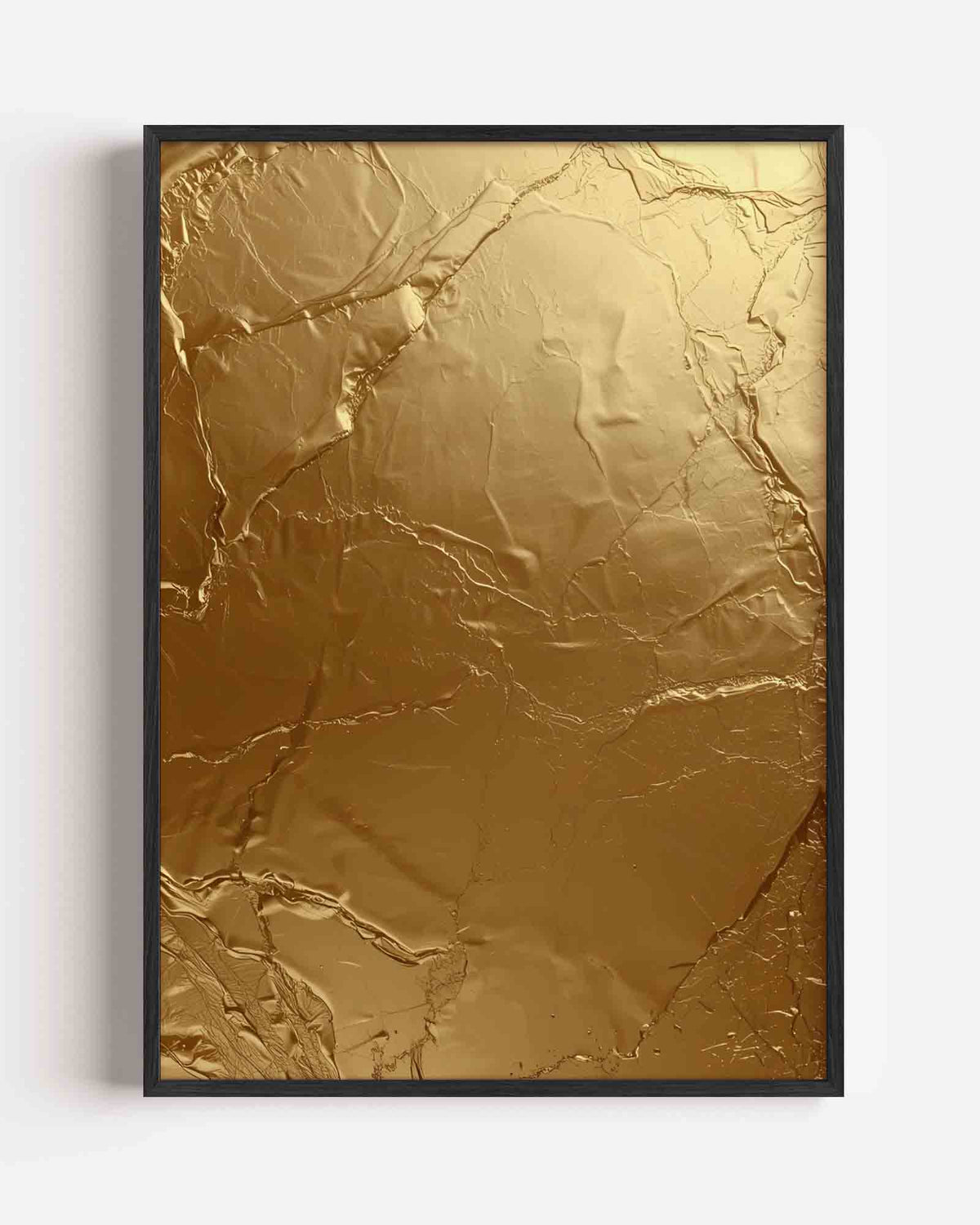 Gouden textuur – abstracte textuur portret poster als wanddecoratie