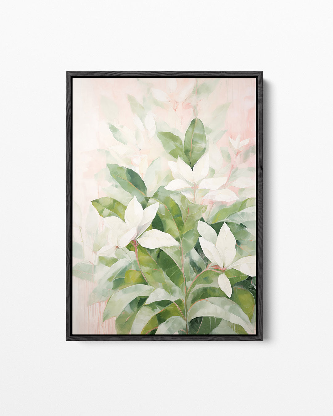 Botanische bladeren – staand wanddecoratie kunstwerk