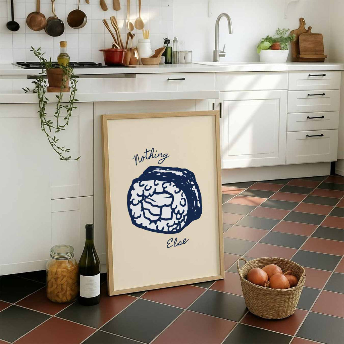 Sushi Lover – staande muurposter voor keuken of eethoek