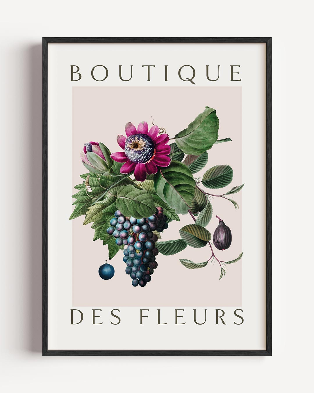 Boutique Des Fleurs Botanische – botanische portret poster als wanddecoratie