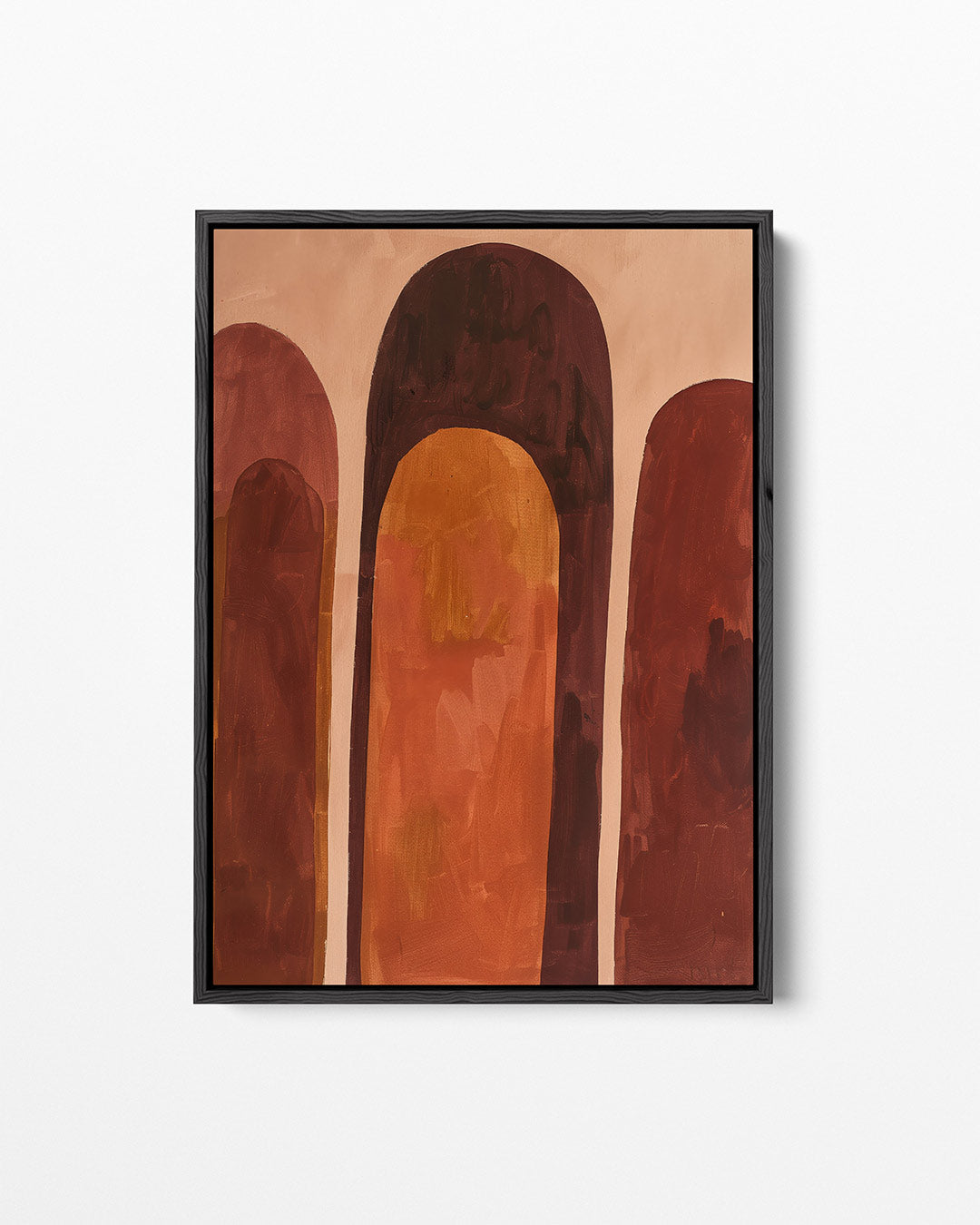 Organische vormen compositie – Organische – staand wanddecoratie kunstwerk