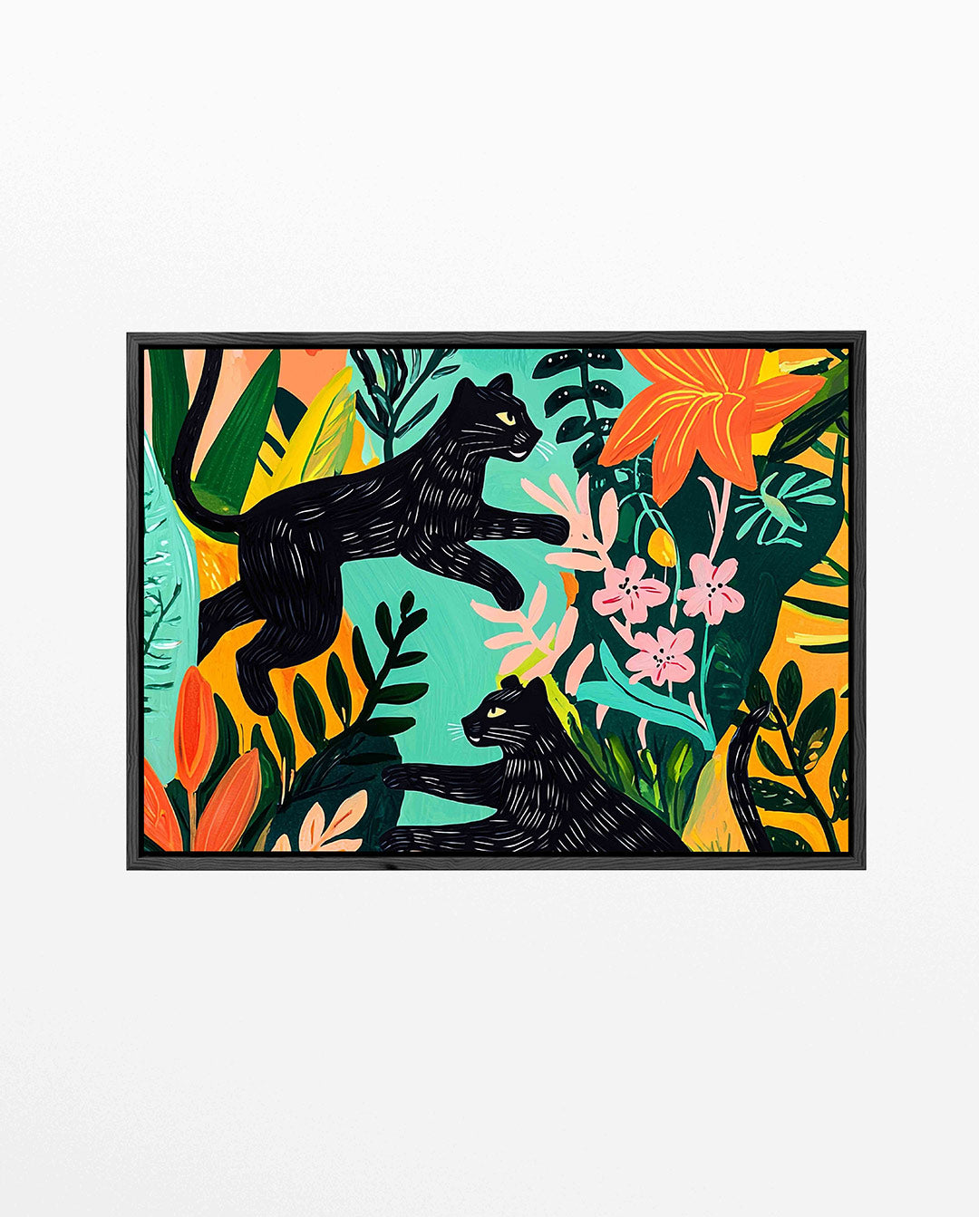 Vrolijke dierenwereld – liggend dieren kunstwerk