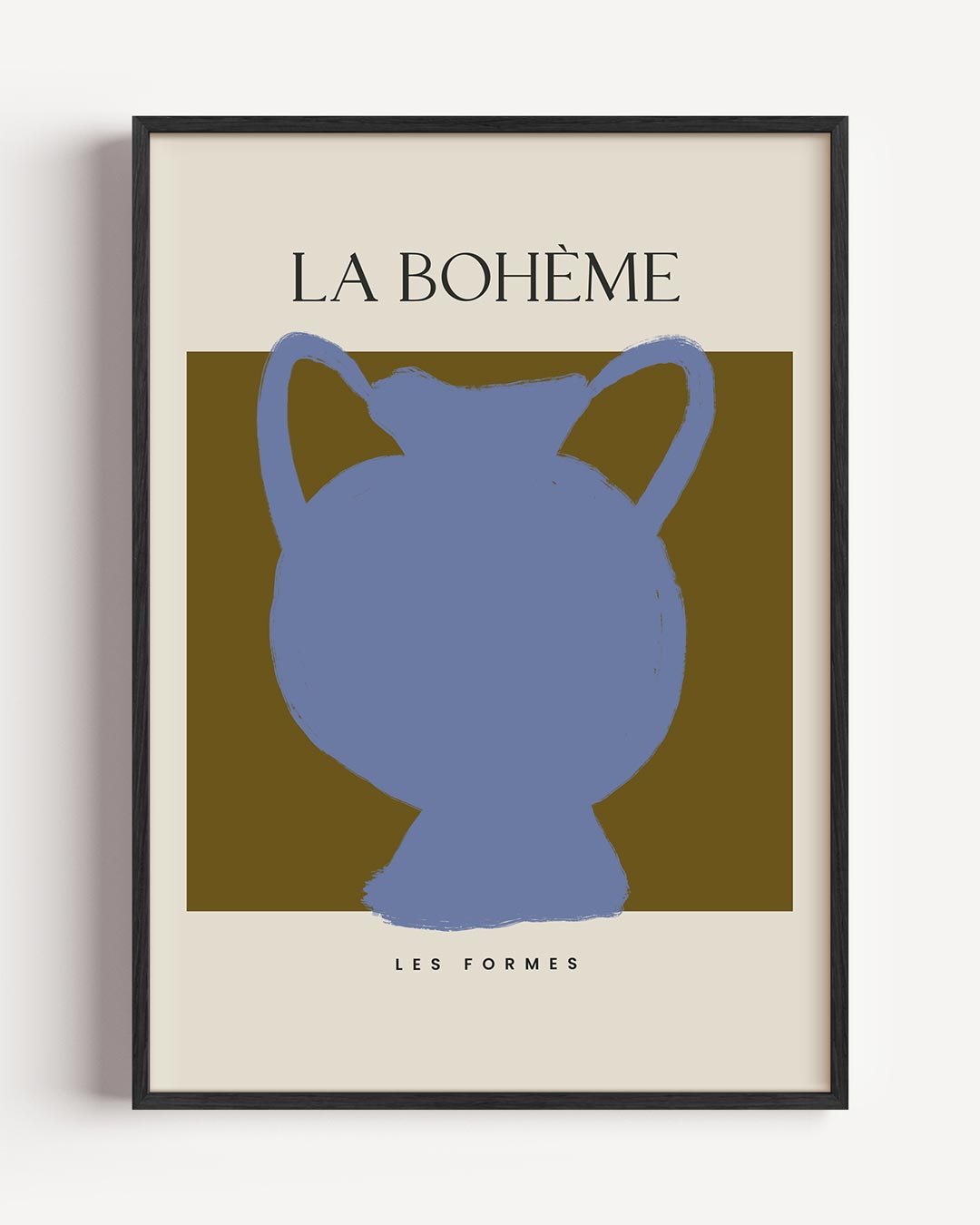La Bohème Stijlvolle – boheme portret poster als wanddecoratie