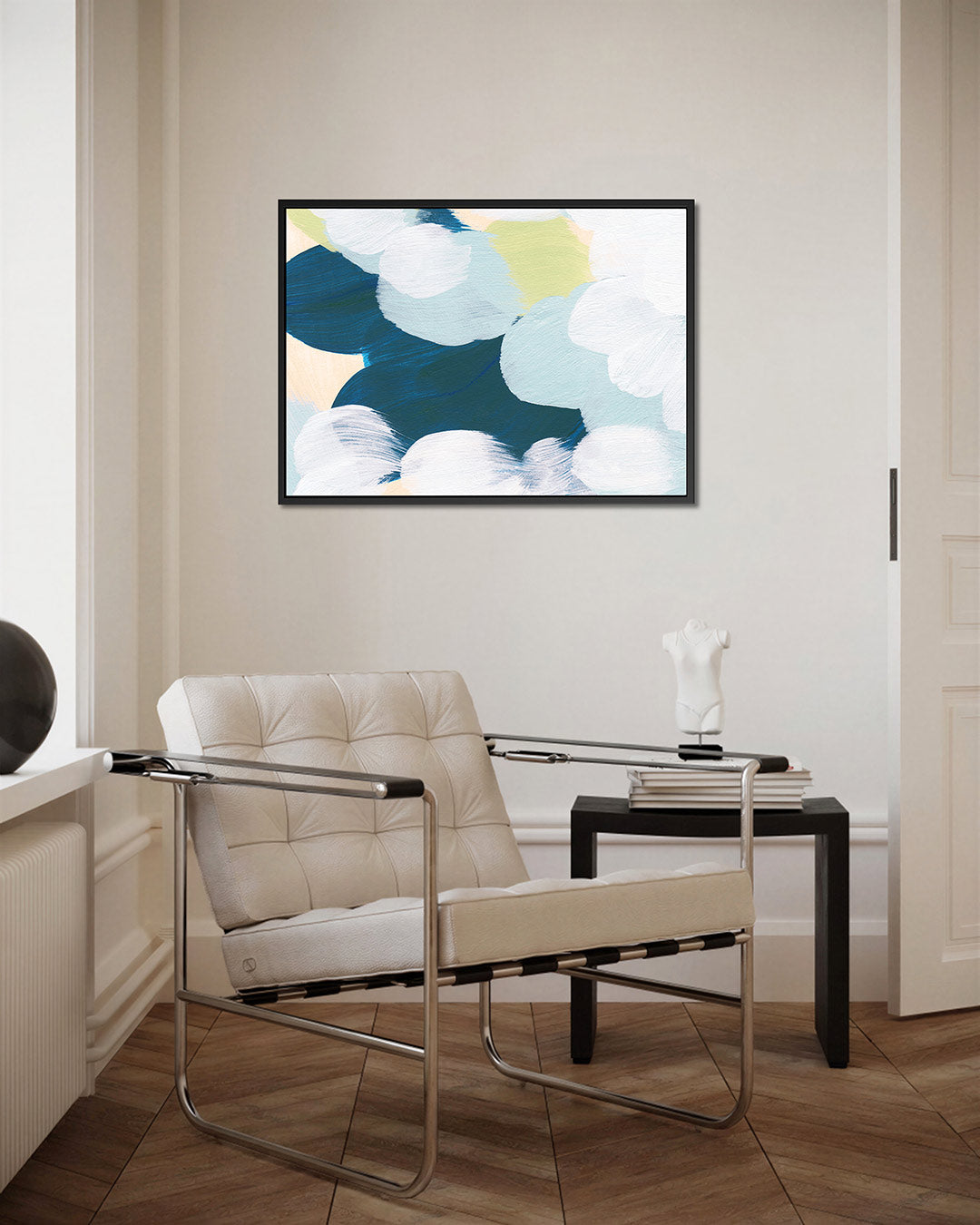 Kleurrijke vormen – kunstwerk op canvas, dibond of plexiglas