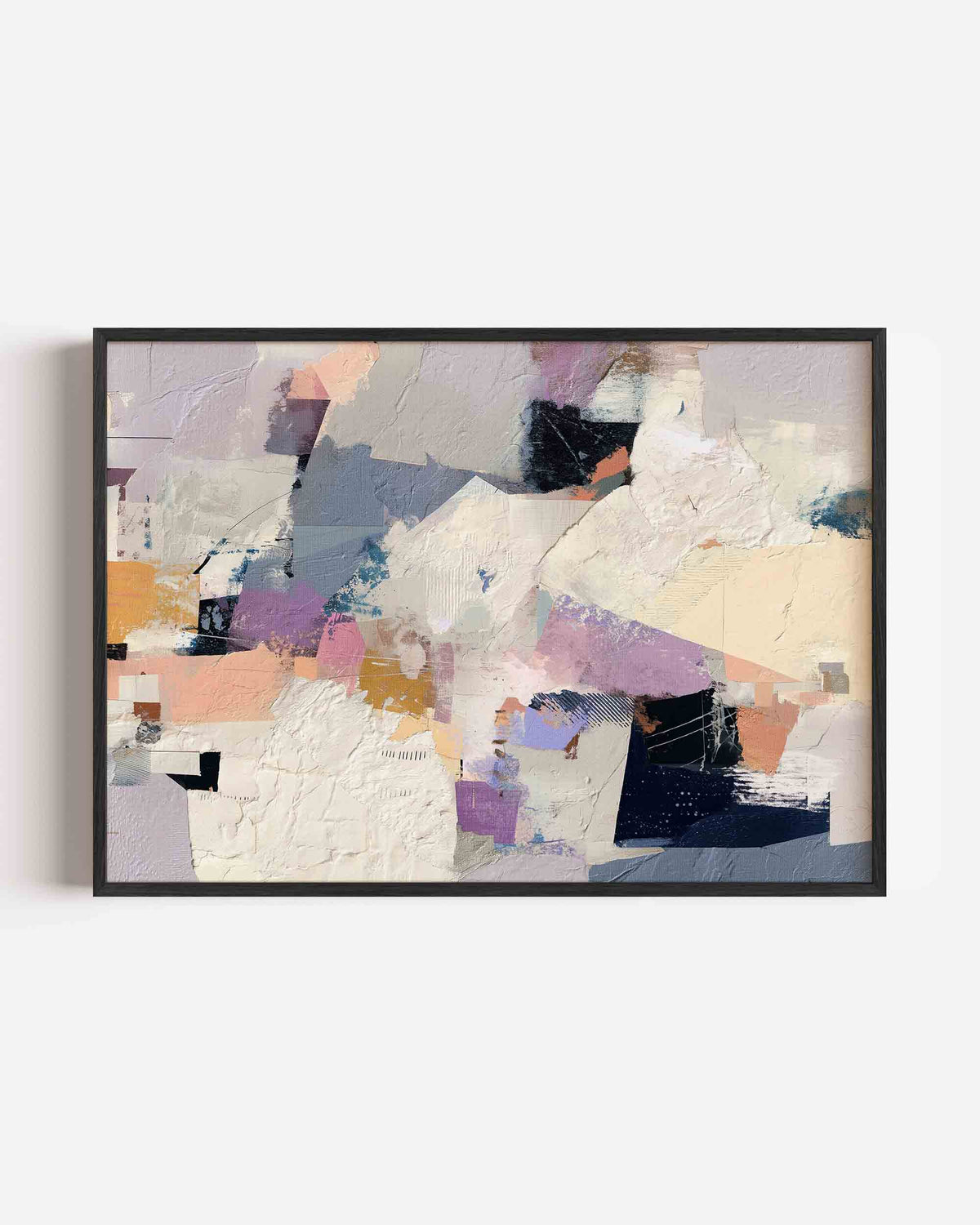 Abstracte vormen – abstracte landscape poster als wanddecoratie