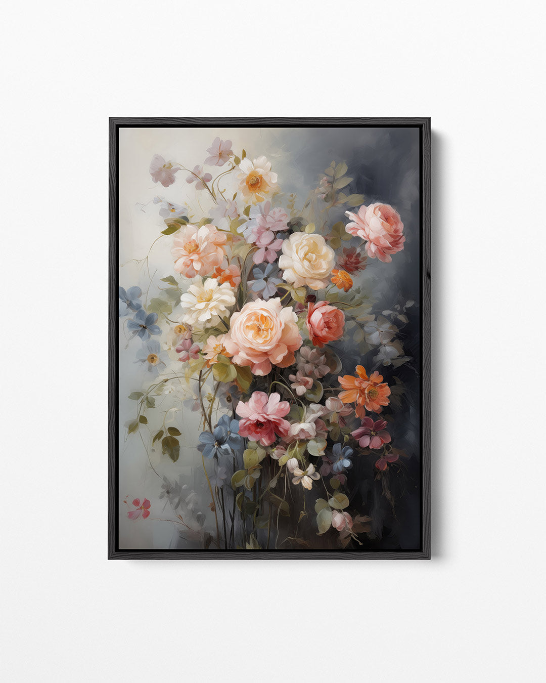 Bloemencompositie – staand wanddecoratie kunstwerk