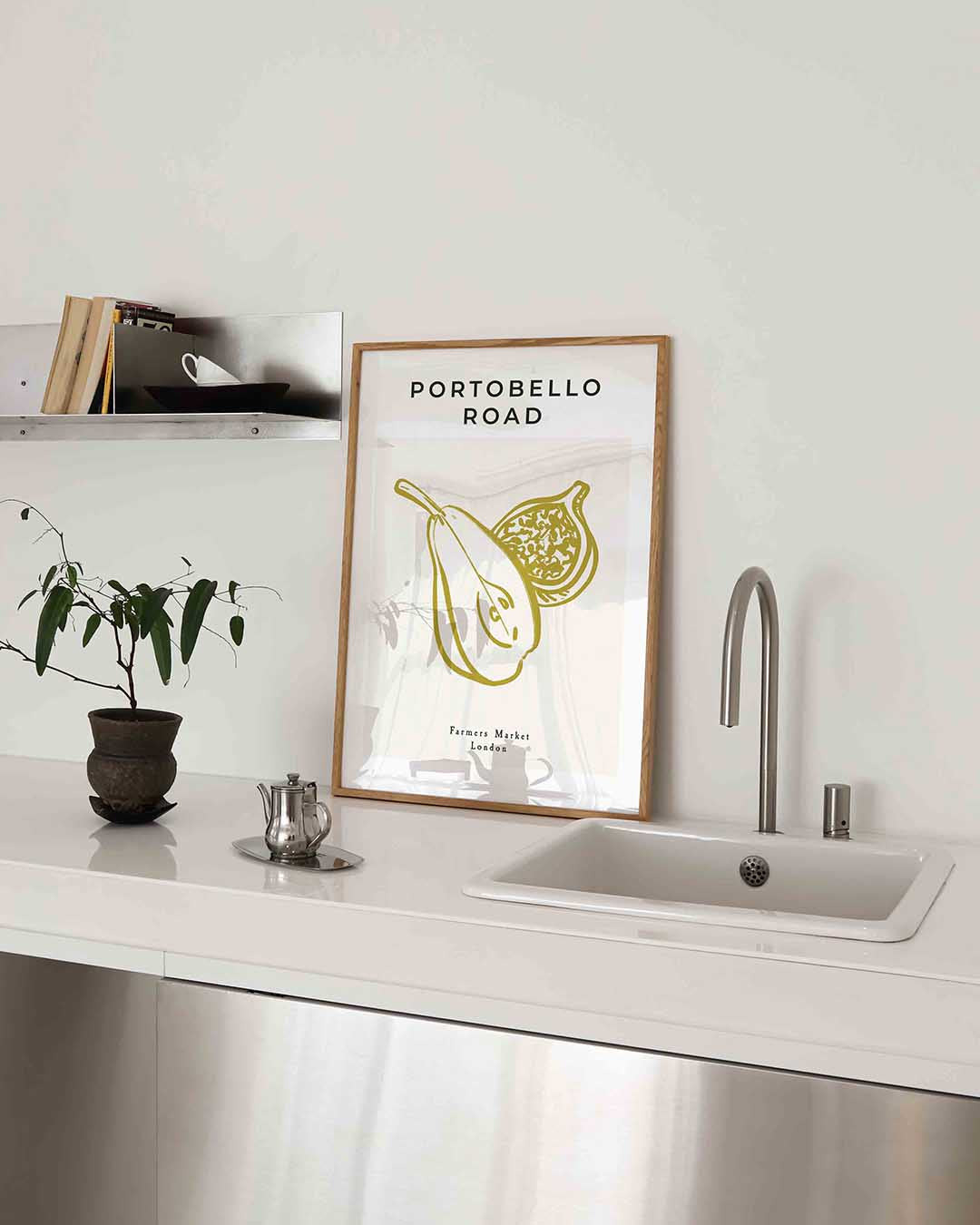 Portobello road – keukenposter in staand formaat
