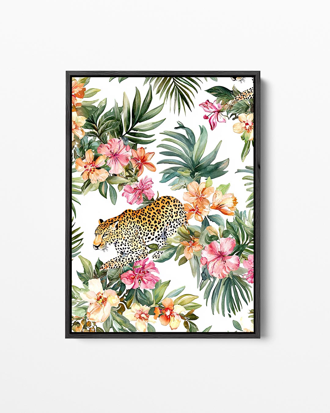 Tropische dierenpracht – staand wanddecoratie kunstwerk