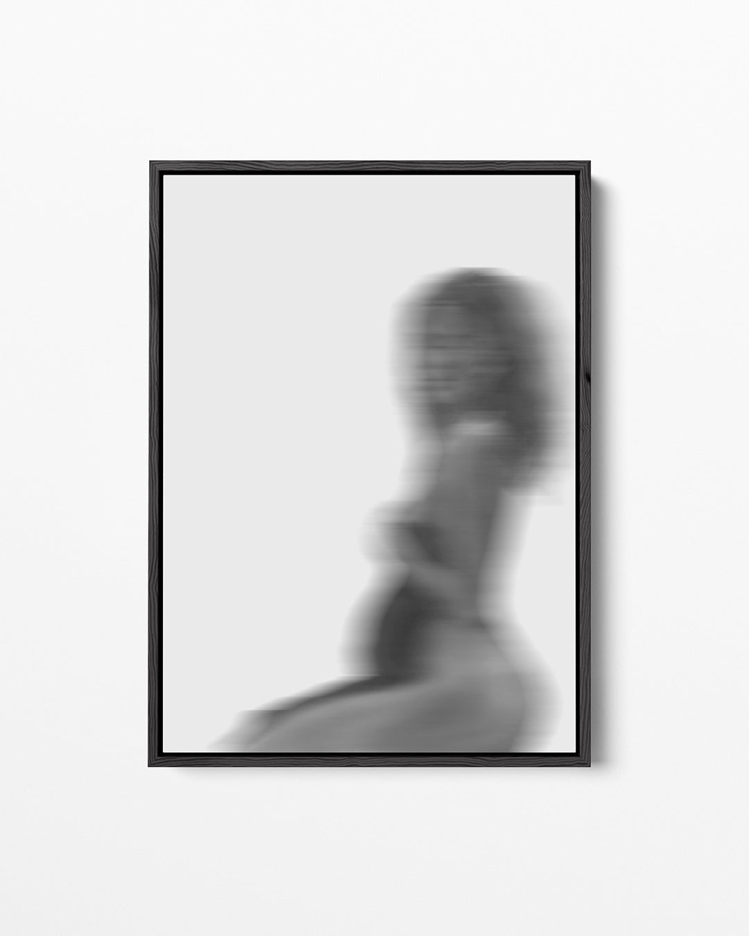 Vervagende silhouet – staand wanddecoratie kunstwerk
