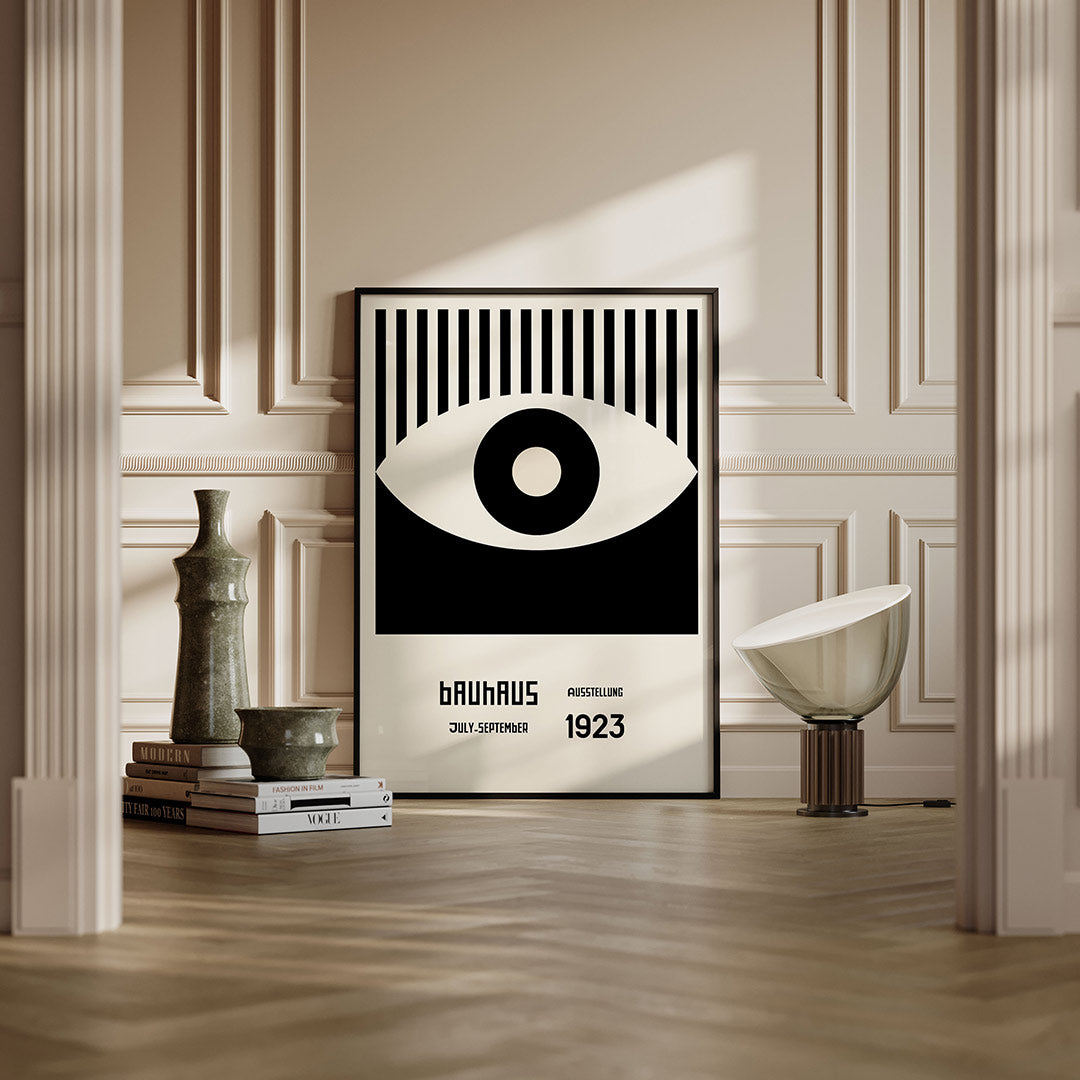 Vorm en balans – moderne Bauhaus wandkunst als poster
