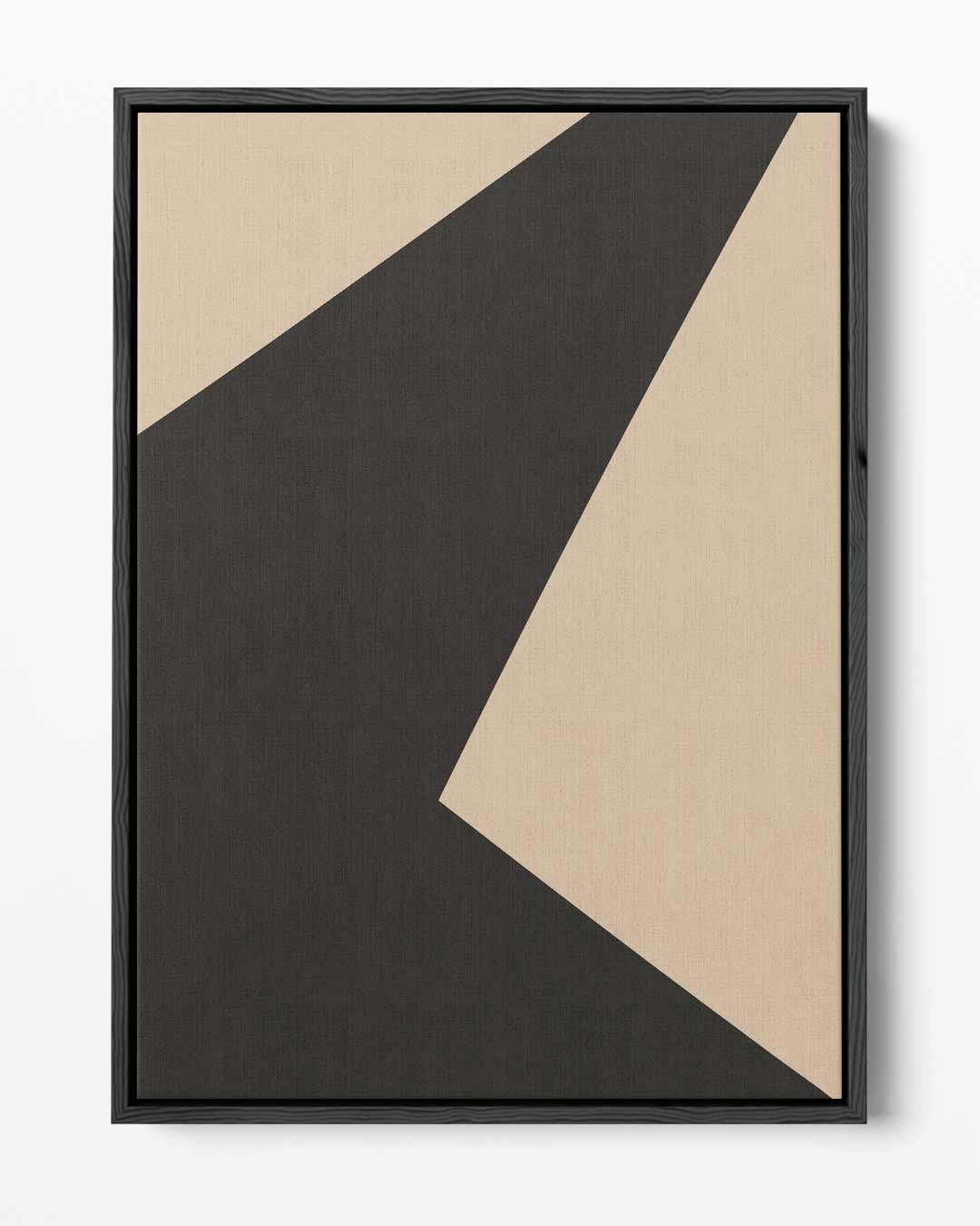 Abstracte Geometrische Composities – portret kunstwerk als wanddecoratie