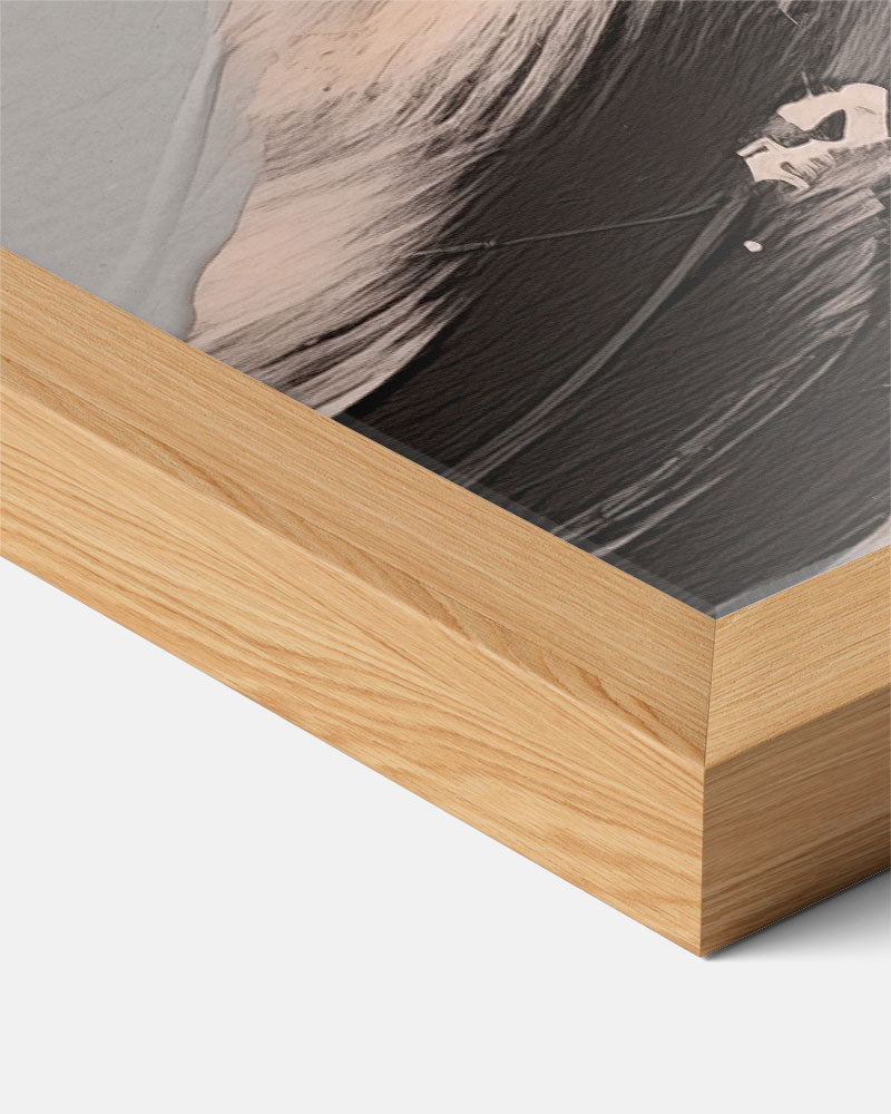 Abstracte Kleurenexplosie – abstracte textuur poster in staand formaat