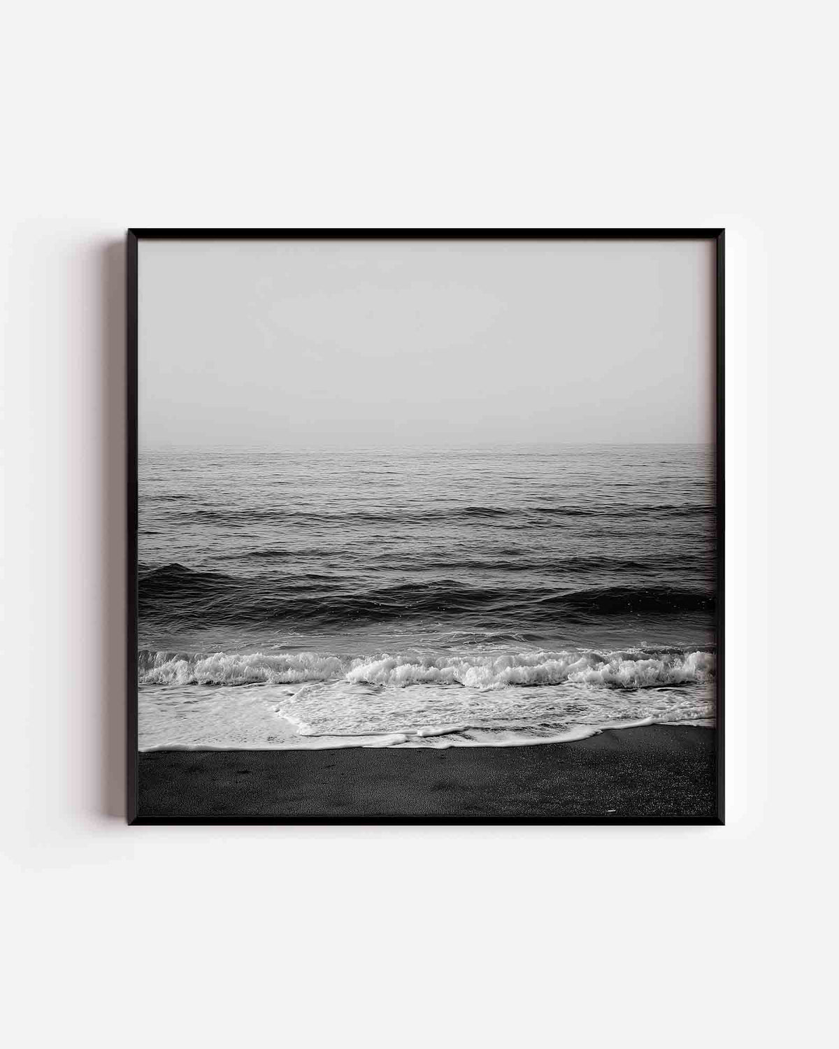 Golven en horizon – jungle vierkante poster als wanddecoratie