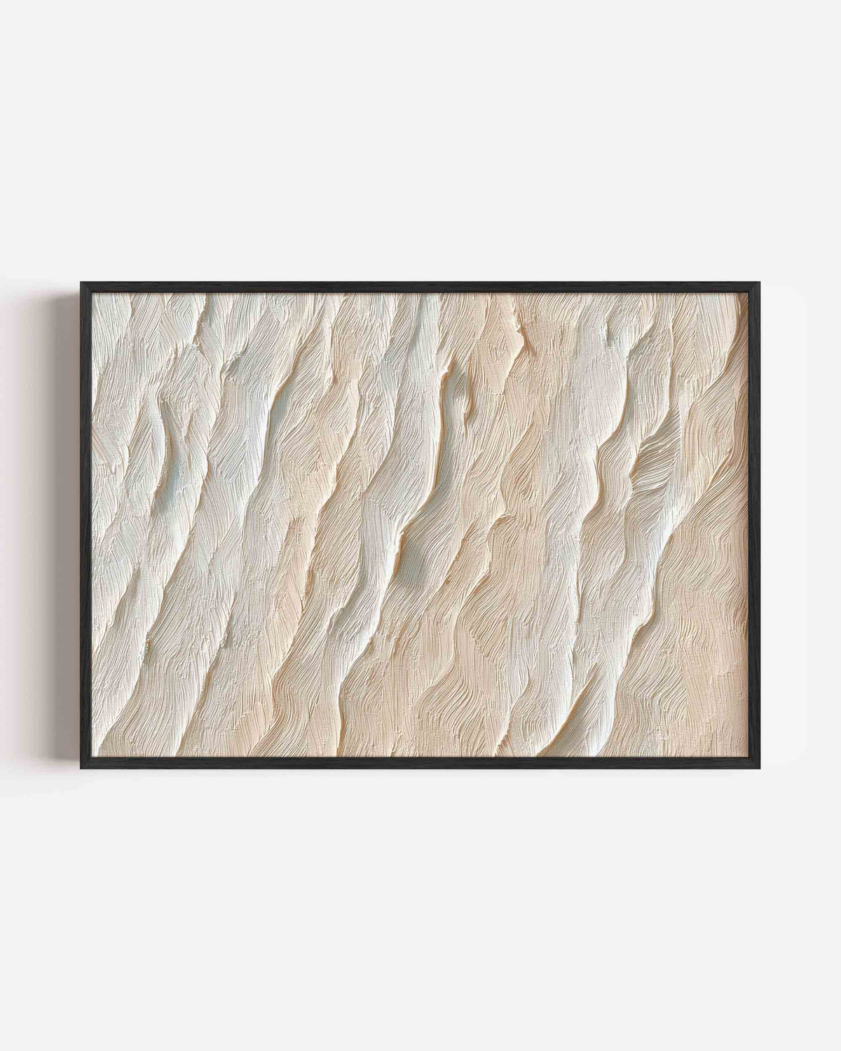 Beige textuur – abstracte landscape poster als wanddecoratie